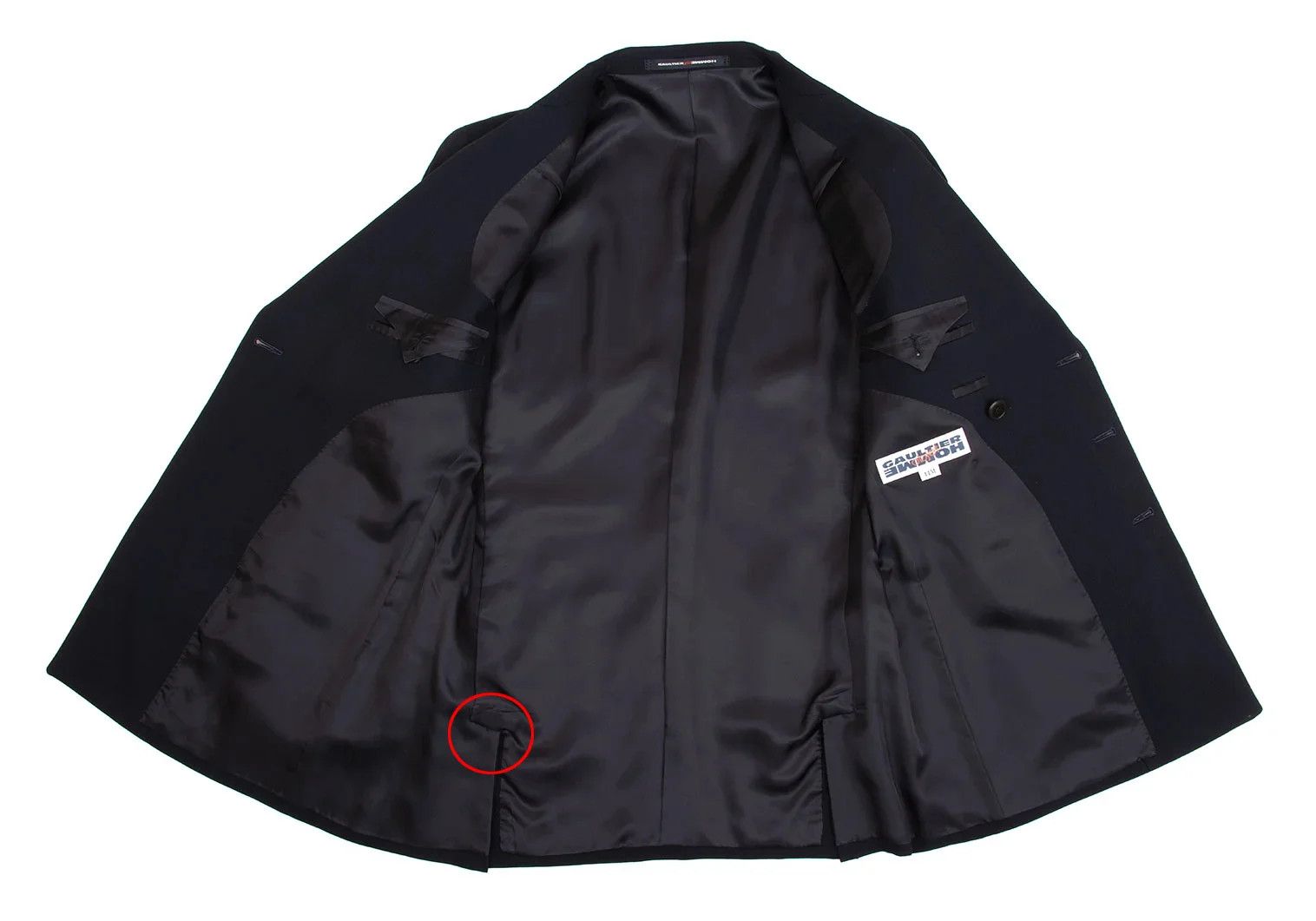 Jean Paul Gaultier Double-Breasted Wool-Blend Jacket in Navy, Size 44M Size US S / EU 44-46 / 1 - 12 Thumbnail