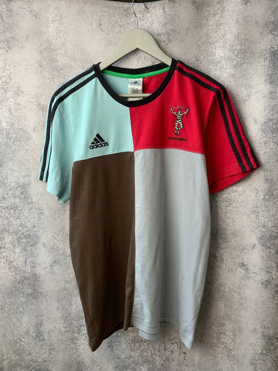 Adidas Adidas Harlequins 2015 T-Shirt Cotton Tee Men's Size Large Size US L / EU 52-54 / 3 - 1 Thumbnail