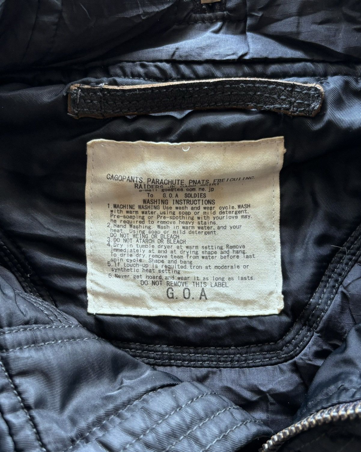 If Six Was Nine × Japanese Brand × Le Grande Bleu (L.G.B.) G.O.A Apocalypse Cyber Bombers Jacket Size US L / EU 52-54 / 3 - 5 Thumbnail