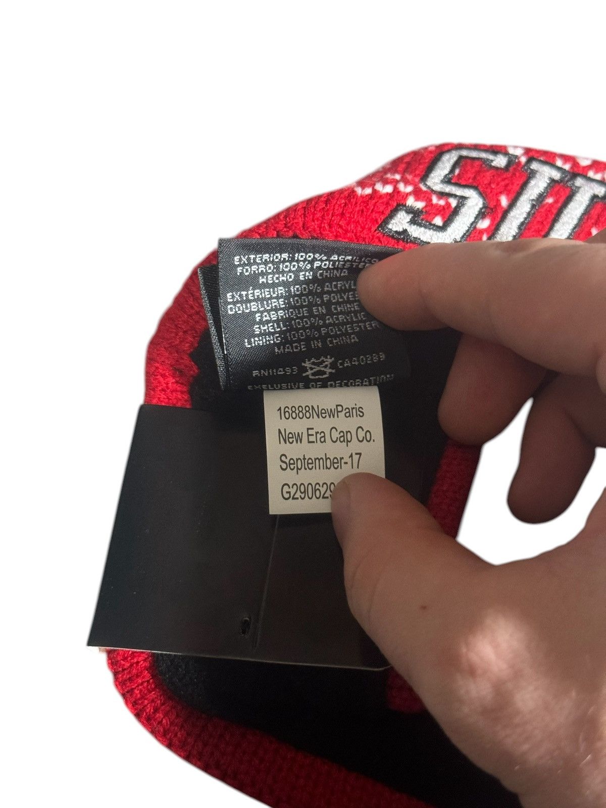 Supreme Supreme New Era Arc Logo Headband Red New Size ONE SIZE - 2 Thumbnail