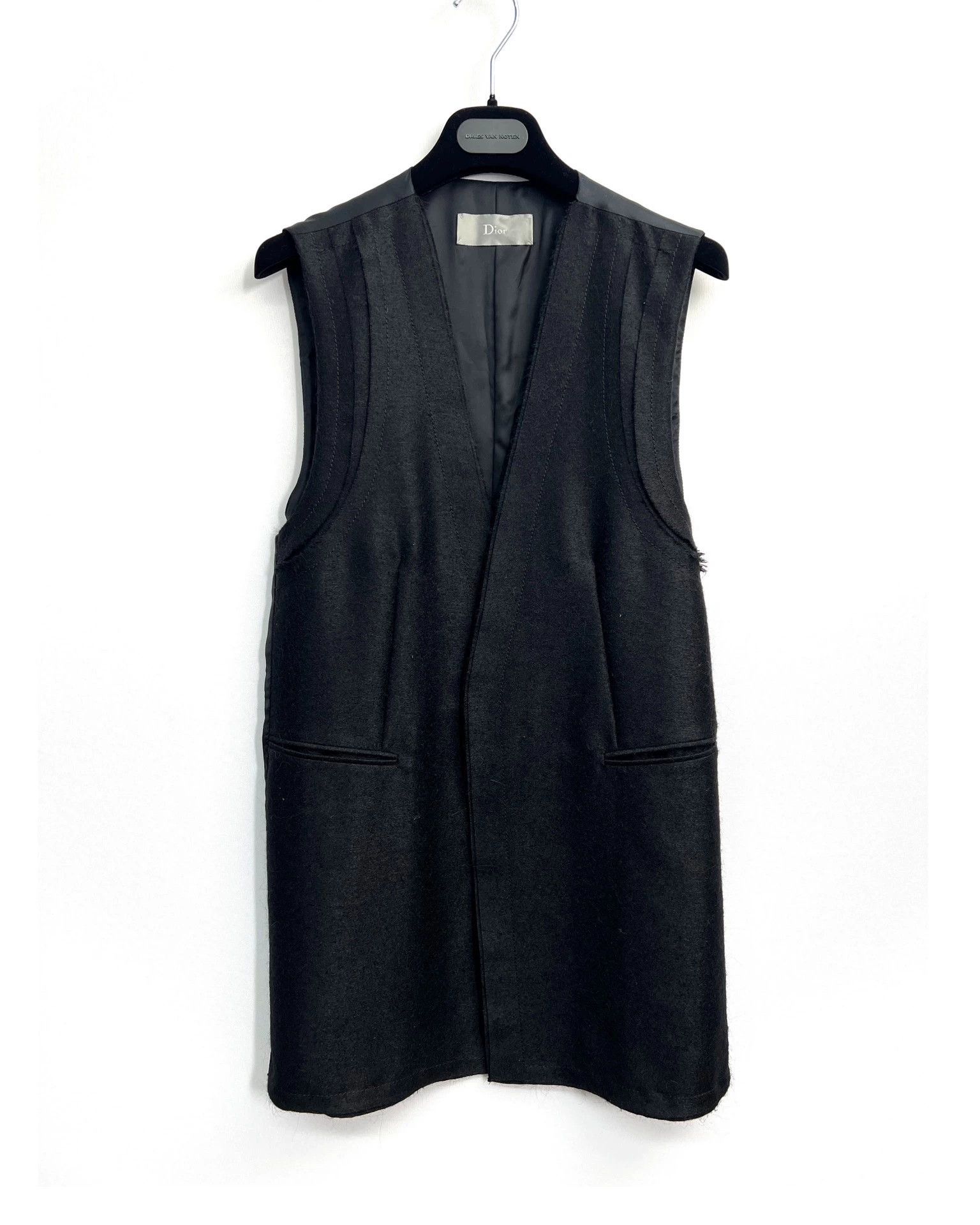 Dior Dior Homme 10AW Fleece Fringe Vest 44 Size US S / EU 44-46 / 1 - 1 Thumbnail