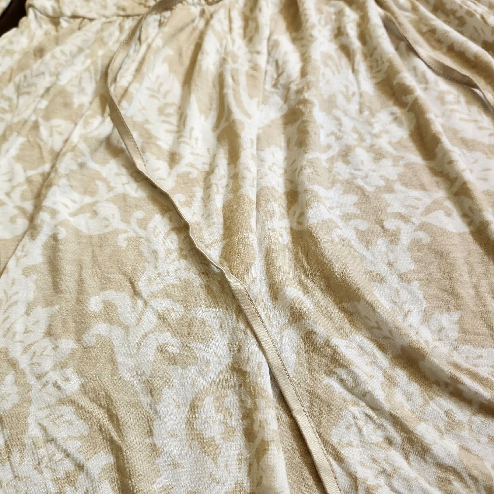 Express Express Blouse Womens L Beige Women Floral Sleeve Size Size L / US 10 / IT 46 - 7 Thumbnail