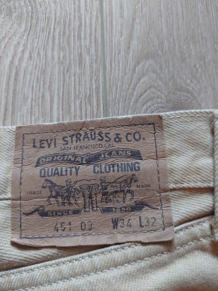 Levi's Levi's Foxfibre 451 09 Vintage Jean Size US 34 / EU 50 - 7 Thumbnail