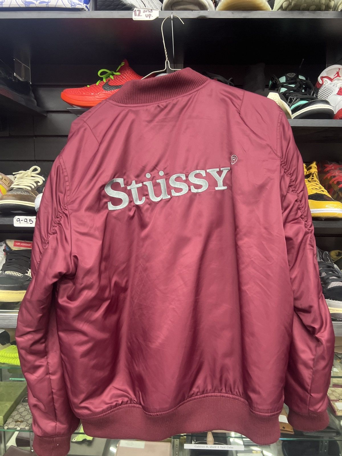 Stussy Reverse Jacquard Bryan Jacket Ｌ Stussy Reverse Jacquard Bryan Jacket - camo (floral)