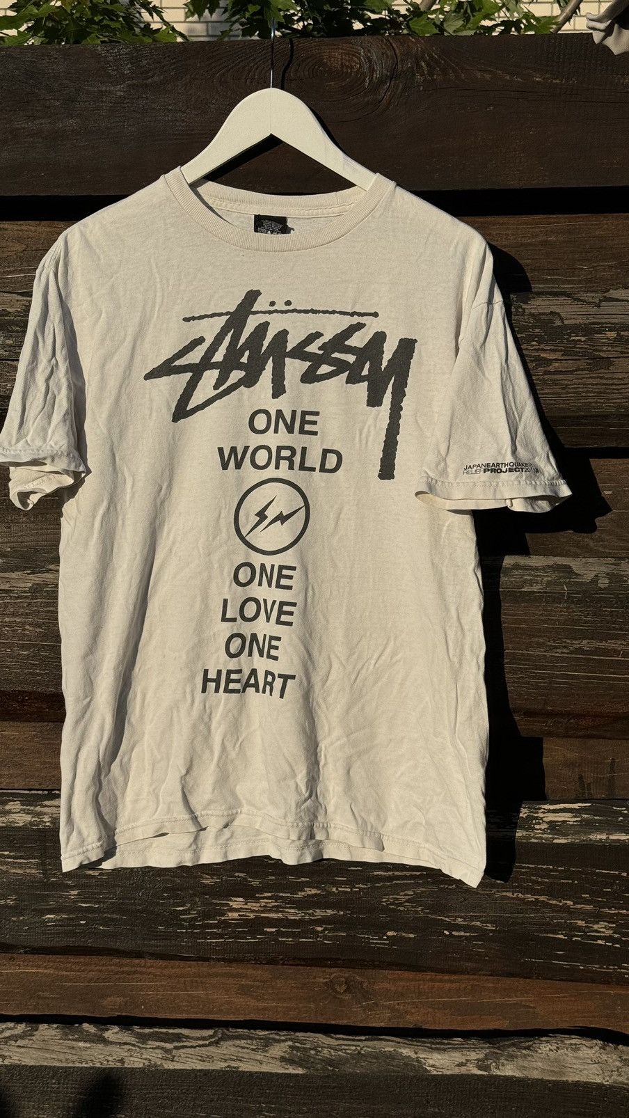 Fragment Design × Stussy × Vintage 2011 Stussy X Fragment Design rare tee Size US M / EU 48-50 / 2 - 2 Thumbnail