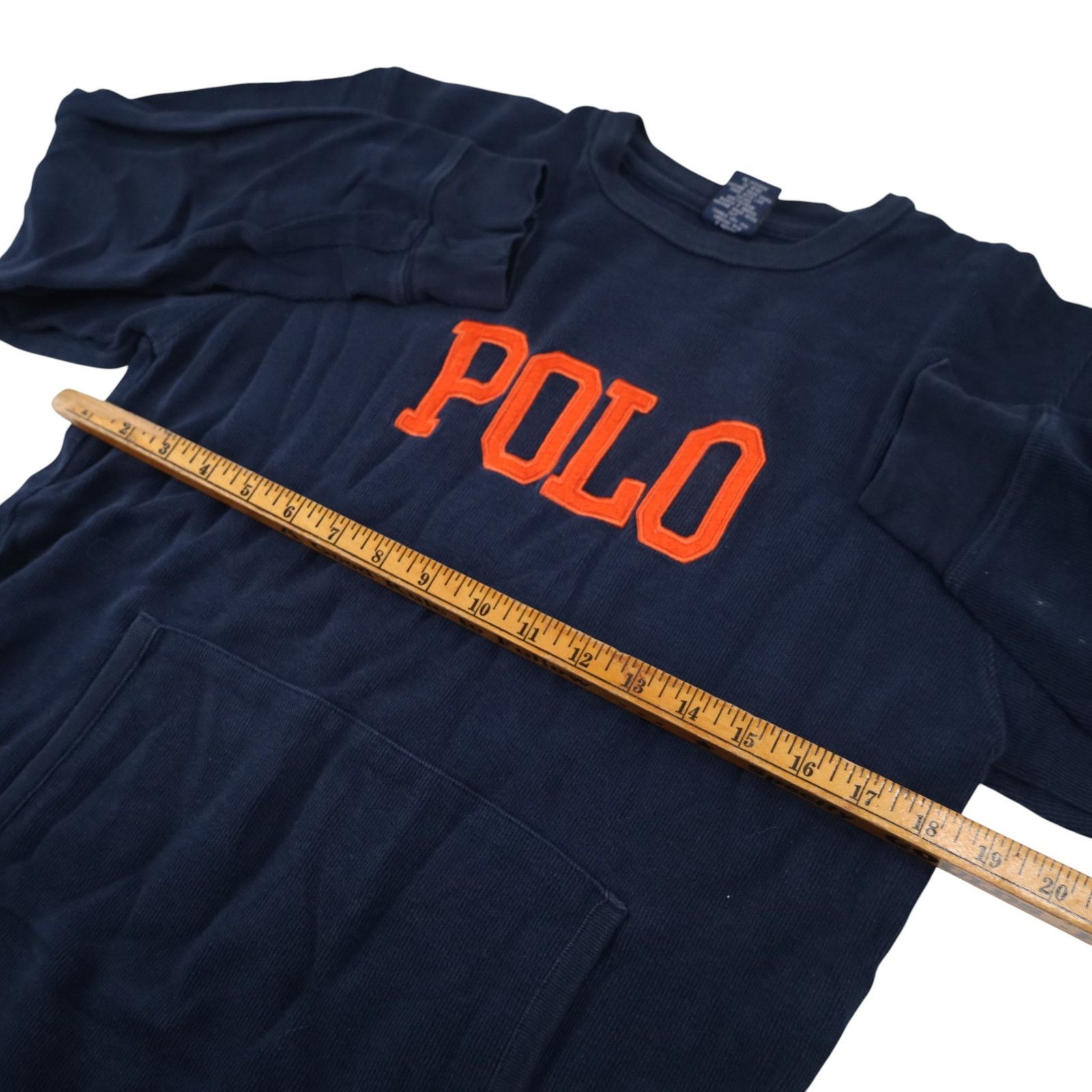Polo Ralph Lauren Vintage Polo Ralph Lauren Spellout Thermal Shirt Size XL / US 12-14 / IT 48-50 - 7 Thumbnail