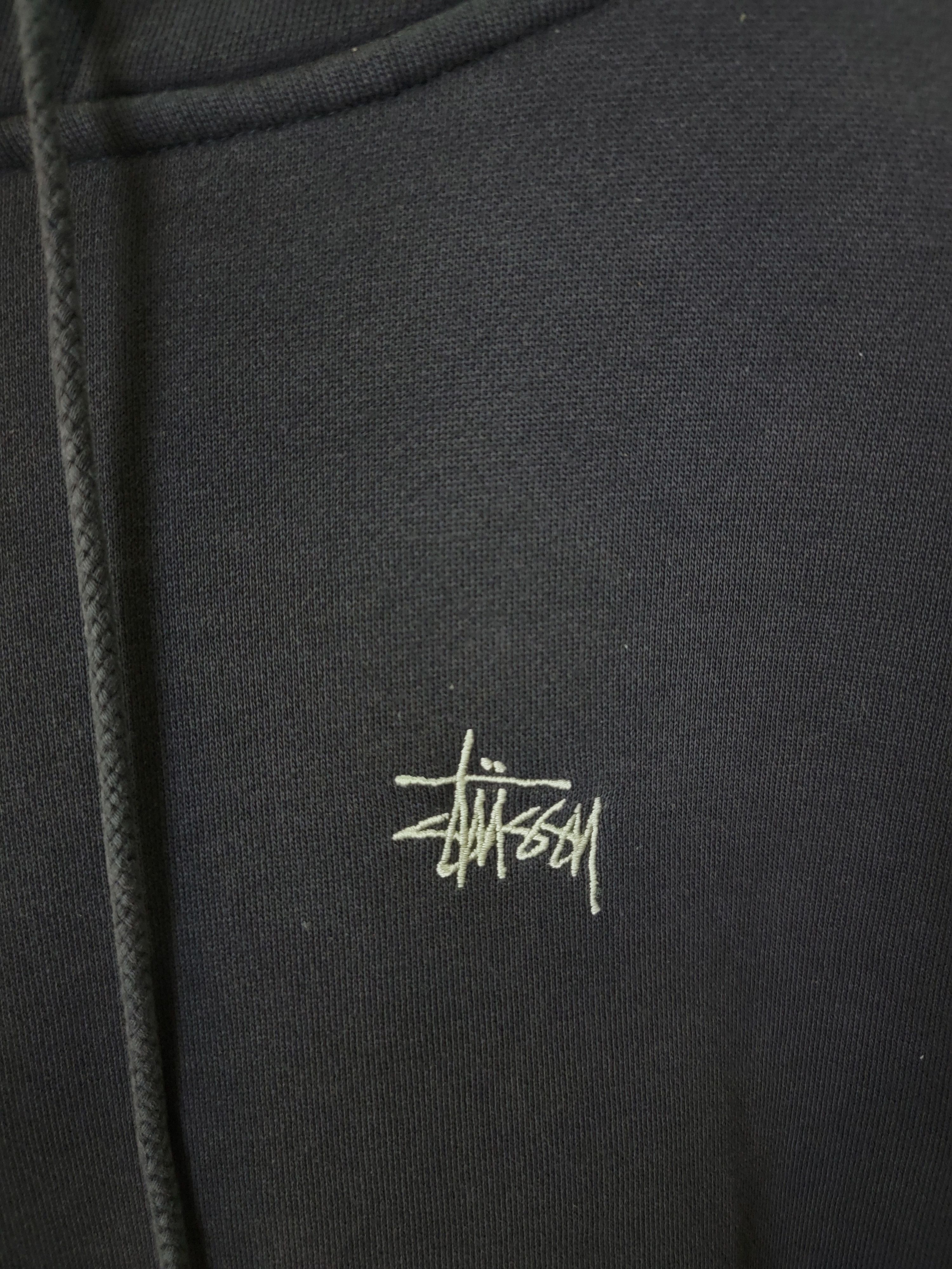 Stussy × Vintage Vintage Stussy Crossbone Pullover Hoodies Size US L / EU 52-54 / 3 - 7 Thumbnail