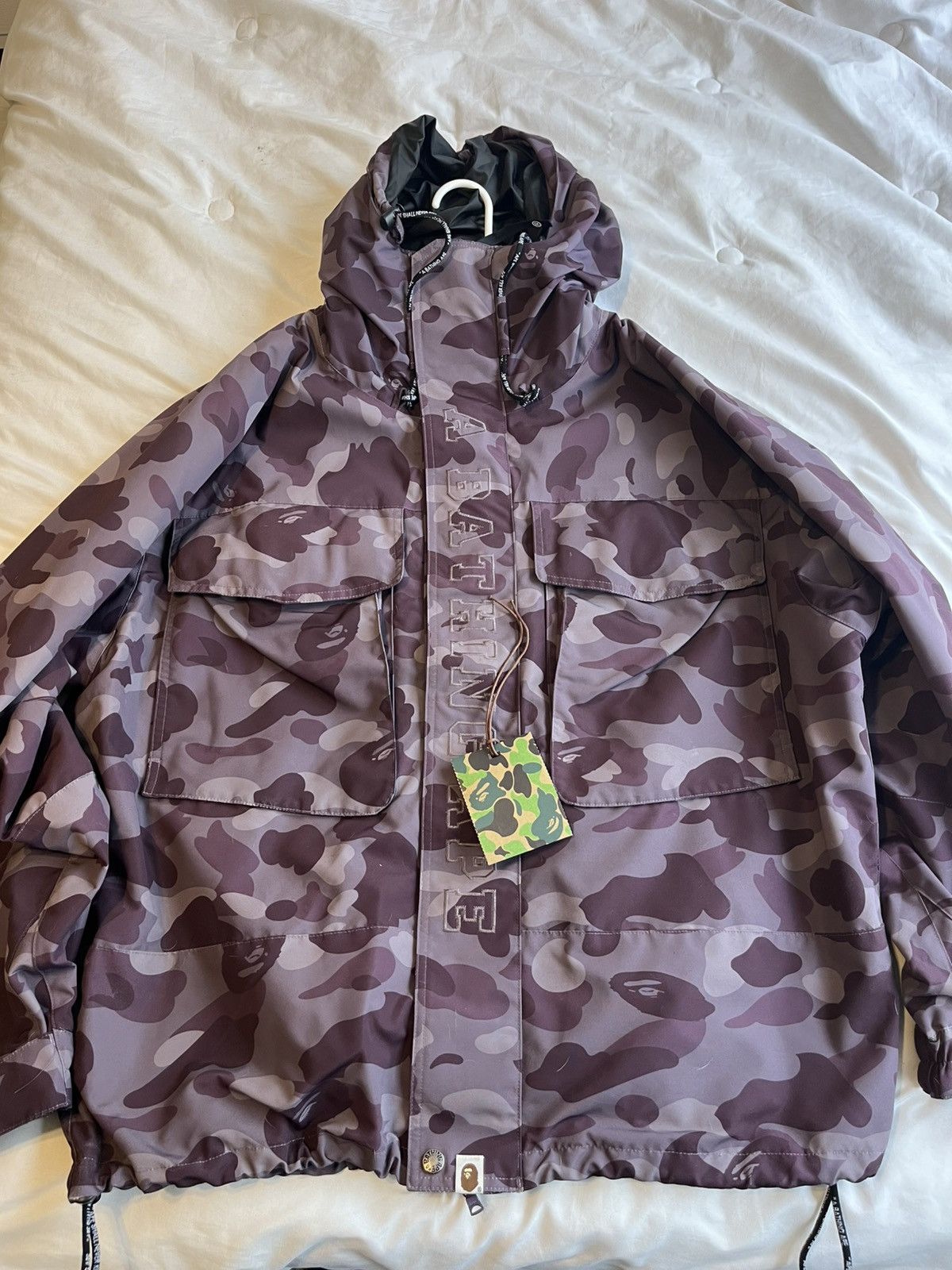 Bape Purple Bape Snowboard Jacket Size US XXL / EU 58 / 5 - 1 Thumbnail