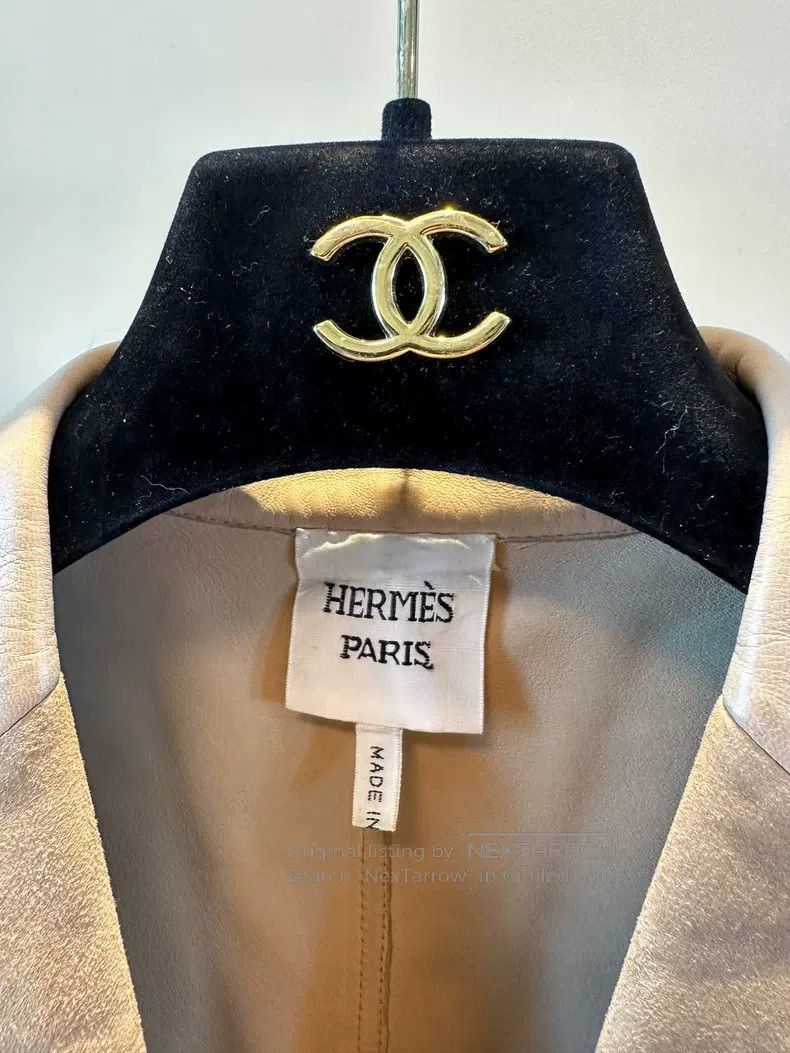 Hermes Hermes Leather suit jacket Size XS / US 0-2 / IT 36-38 - 5 Thumbnail