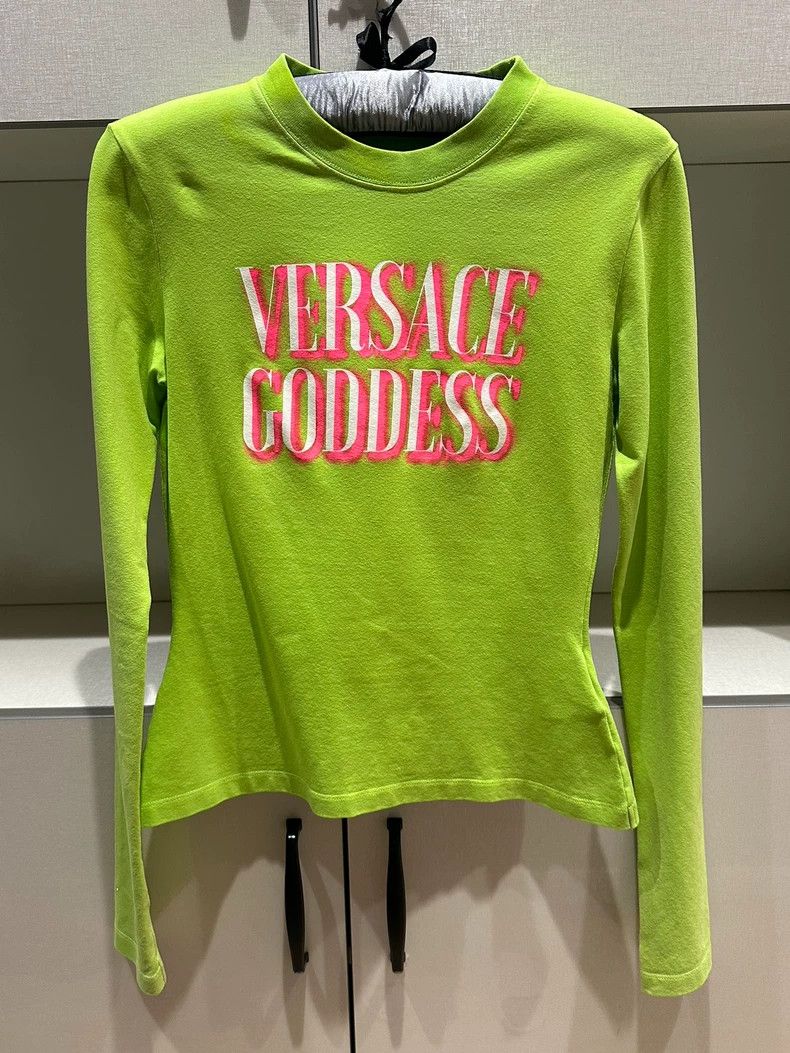 Versace Versace Slim long-sleeved T-shirt Size S / US 4 / IT 40 - 1 Thumbnail