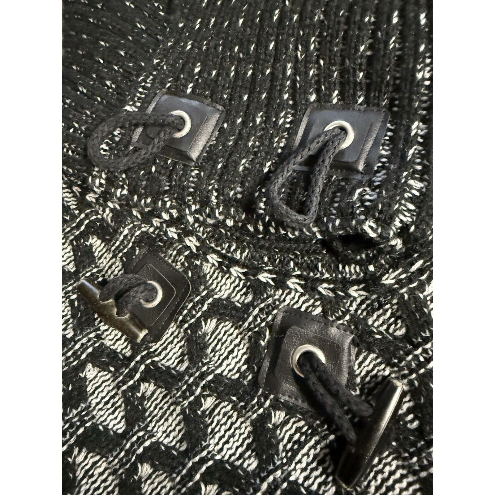 Other Barabas Sweater Large Black White 2 Buckle Chunky Collar Size US L / EU 52-54 / 3 - 4 Thumbnail