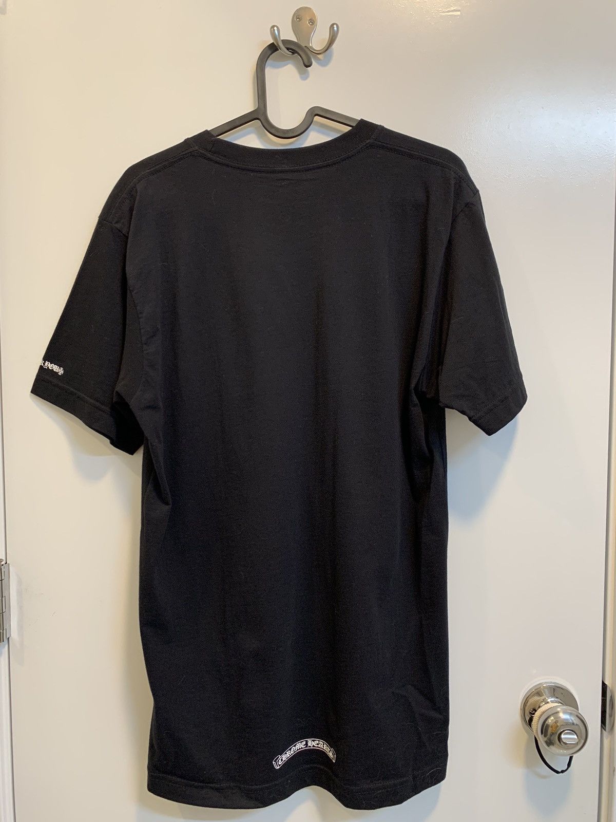 Chrome Hearts Chrome Hearts Neck Logo Pocket Tee Size US M / EU 48-50 / 2 - 2 Thumbnail