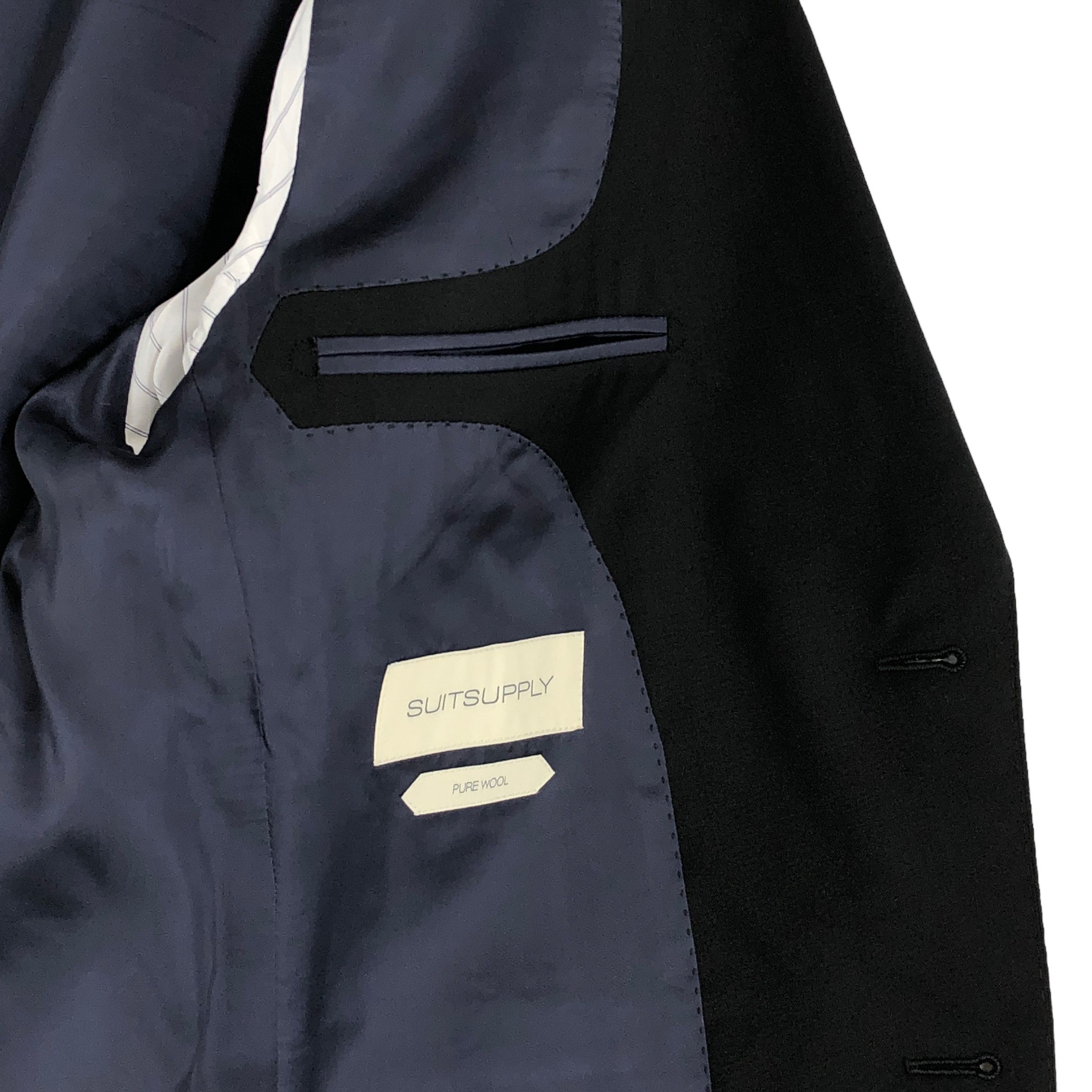 Suitsupply Napoli Single Breasted Wool Blazer Size EU:52; UK:42; US:42R Size 42R - 7 Thumbnail