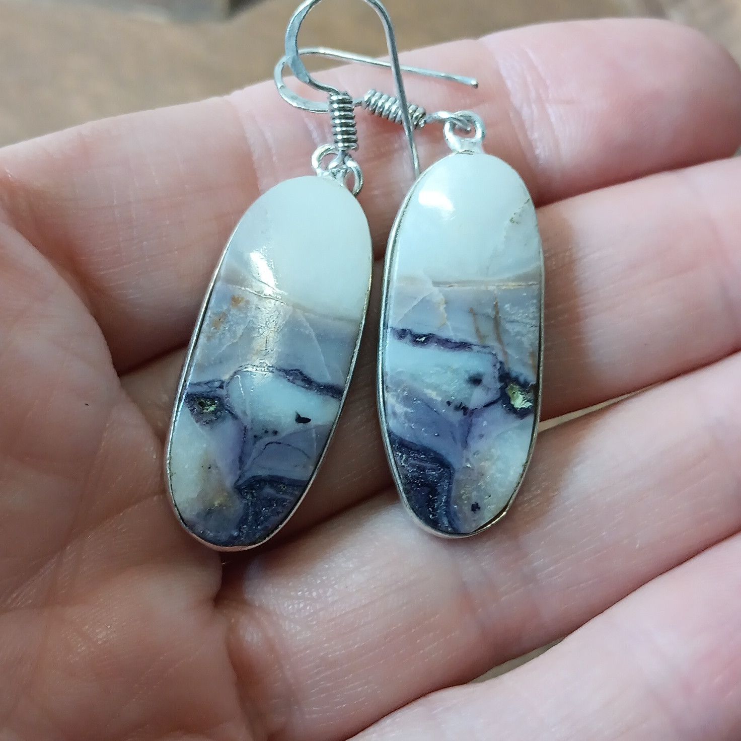 Other Flourite gemstone earrings Size ONE SIZE - 4 Thumbnail