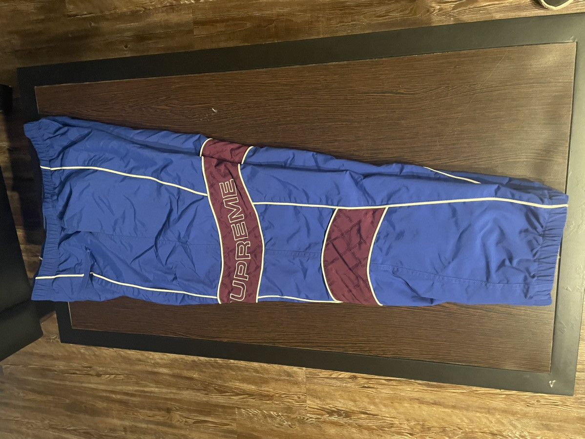 Supreme Supreme Jacquard Panel Track Pants | Grailed