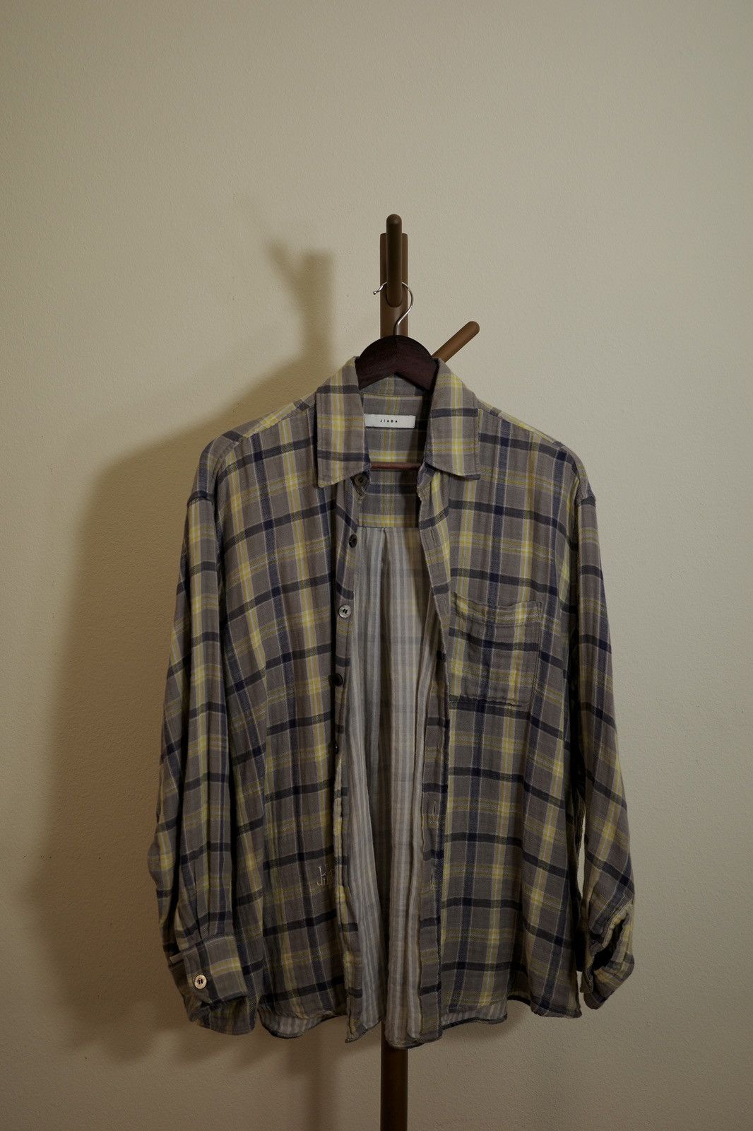 JieDa Jieda plaid Cotton shirt with stripped lining Size US M / EU 48-50 / 2 - 2 Thumbnail