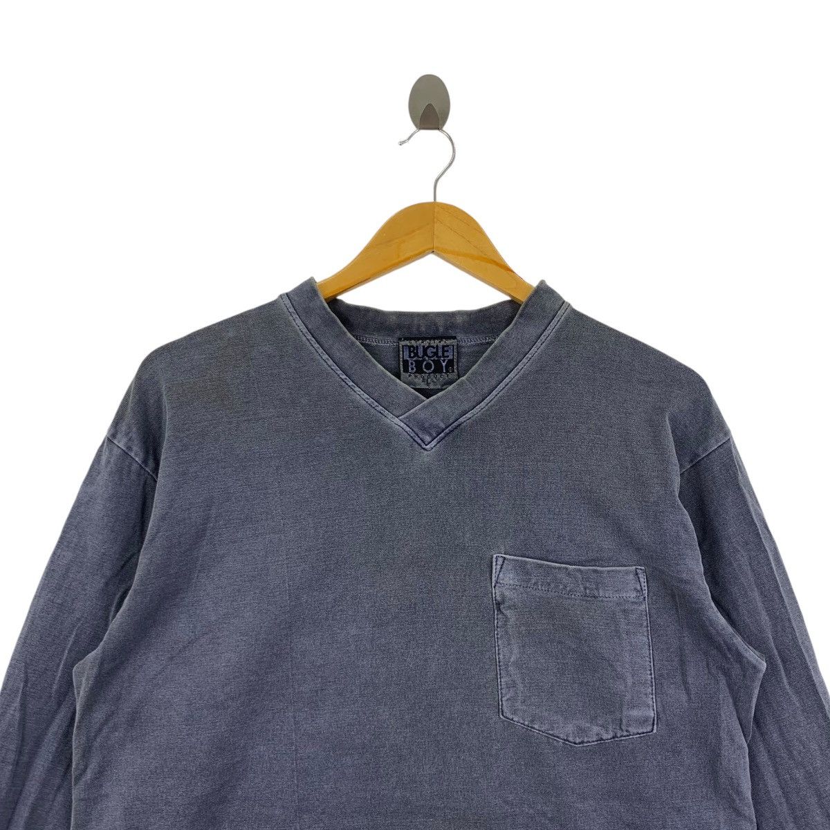 Bugle Boy Vintage BUGLE BOY SKATEBOARD Natural Dye Tee Shirt Top Size US L / EU 52-54 / 3 - 2 Thumbnail