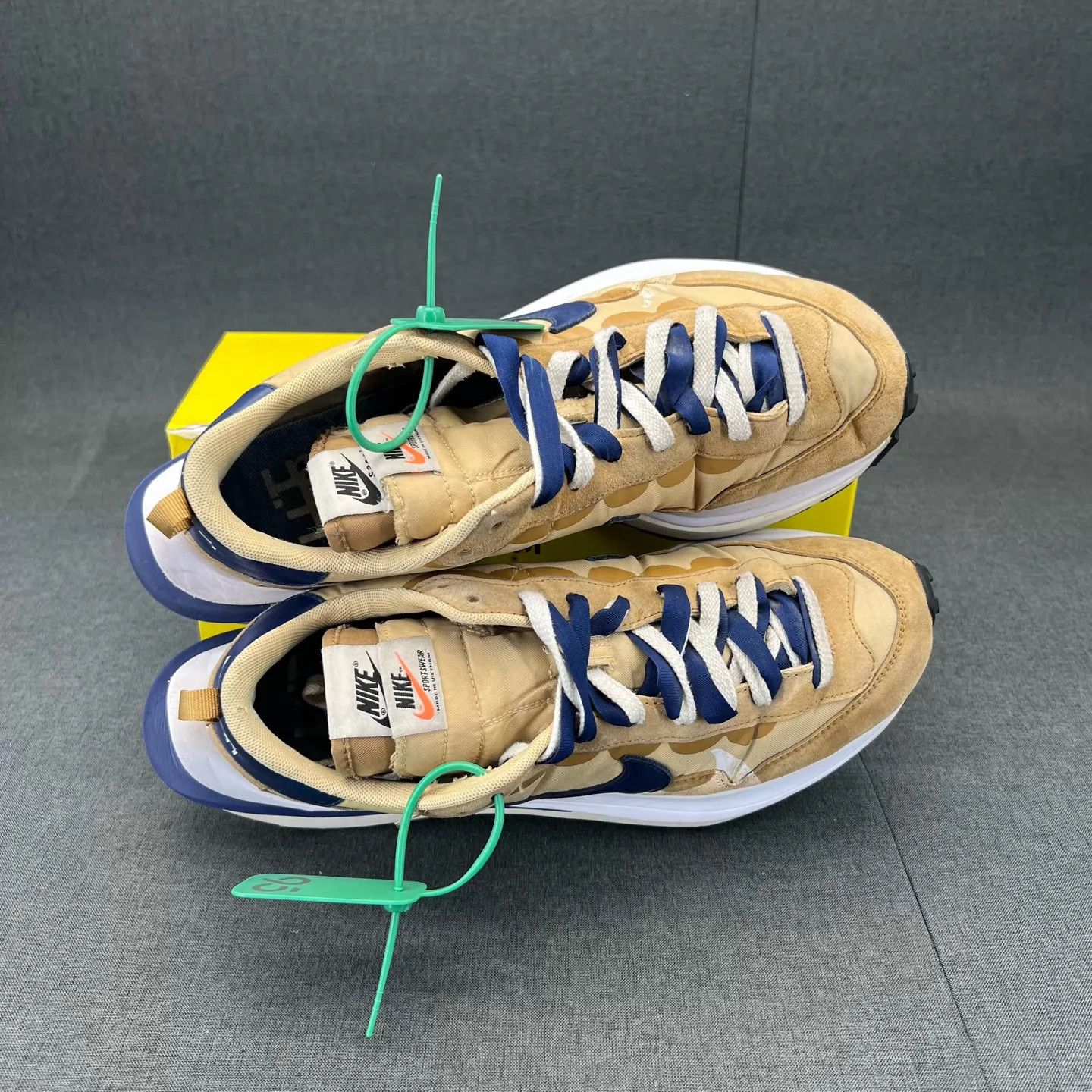 Nike sacai vaporwaffle sesame 45 boxed Size US 12 / EU 45 - 3 Thumbnail