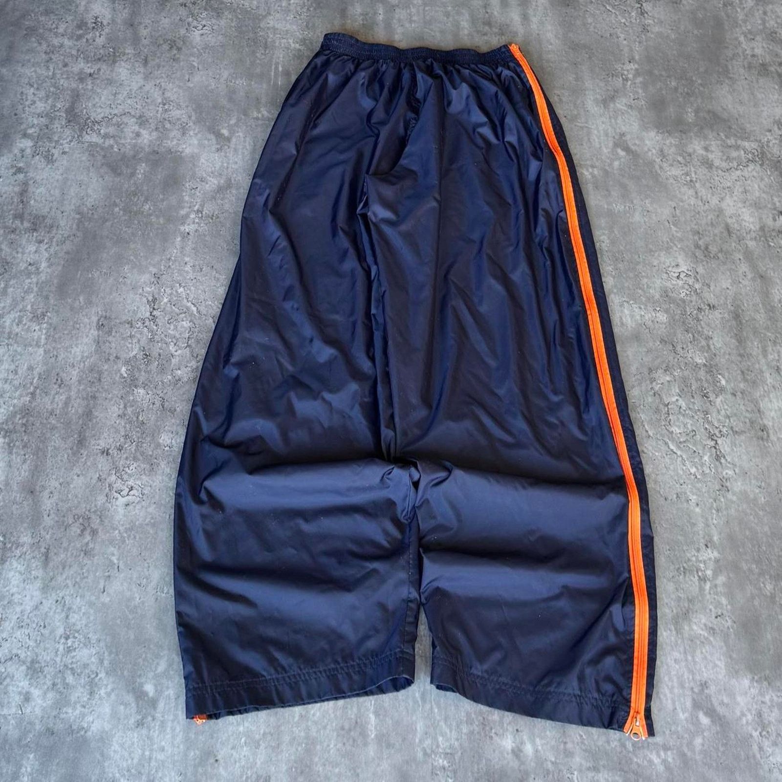 JNCO × Japanese Brand × Nike ACG Vintage Y2K Technical Navy & Orange Baggy Opium Trackpants Size US 30 / EU 46 - 2 Thumbnail