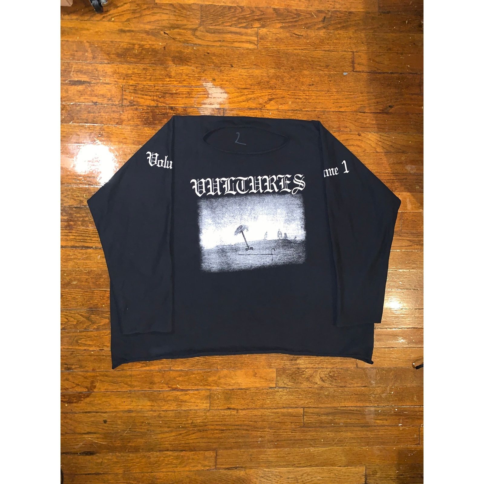 Kanye West Yeezy Bully Kanye West White Long Sleeve T Shirt Size 2