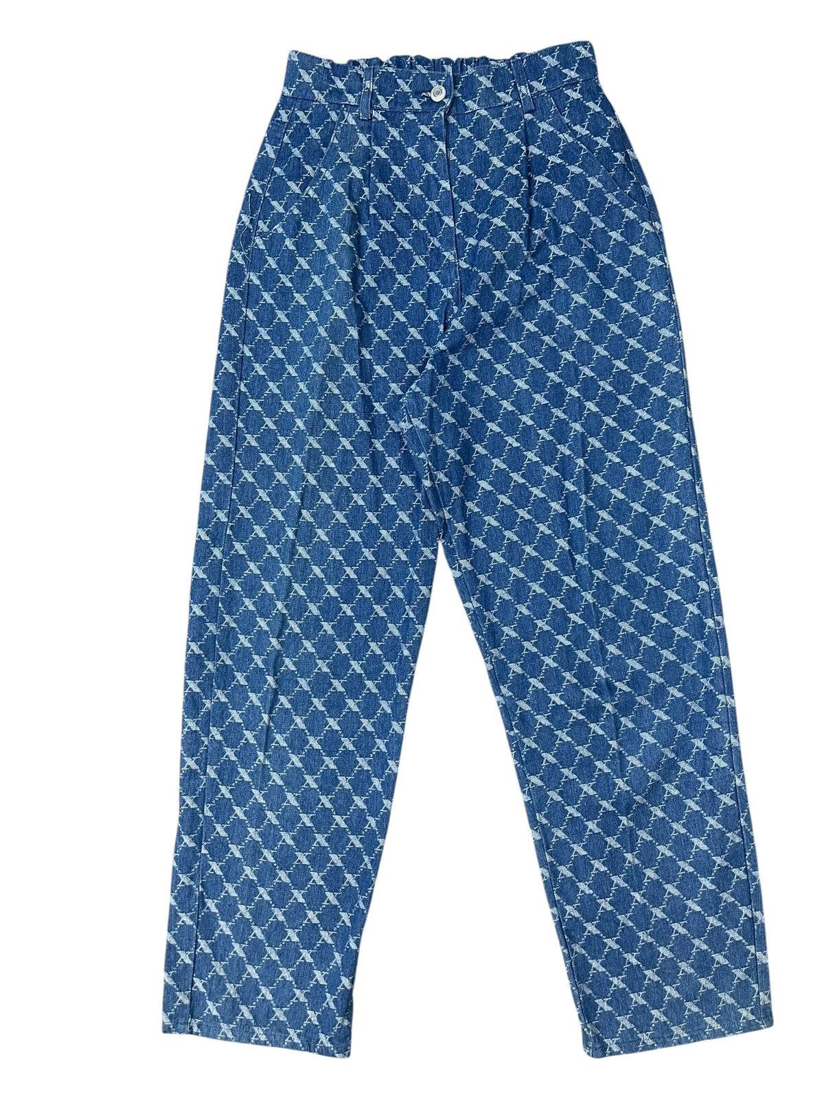 Japanese Brand Vintage Libby Rose Jeans Full Print Streetwear Size 25" / US 0 / IT 36 - 1 Thumbnail
