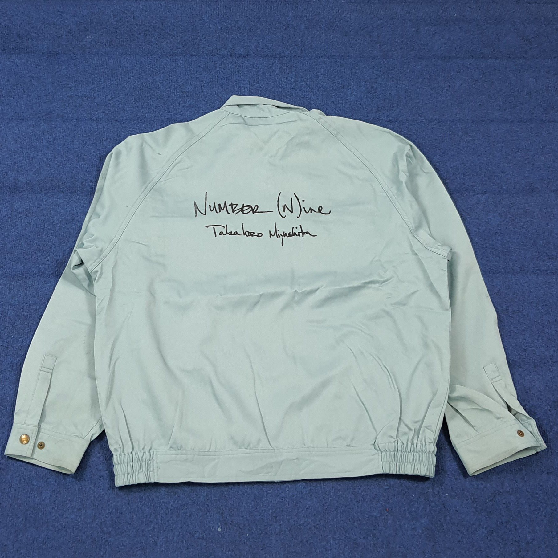 Japanese Brand Vintage Kansai Custom Number Nine Logo Work Jacket C286N10 Size US L / EU 52-54 / 3 - 1 Thumbnail