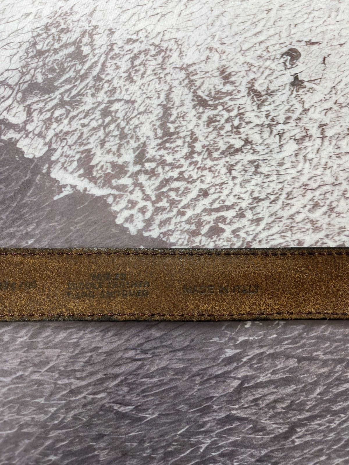 Other Vintage Cowboy brown leather made in Italy belt Size ONE SIZE - 7 Thumbnail