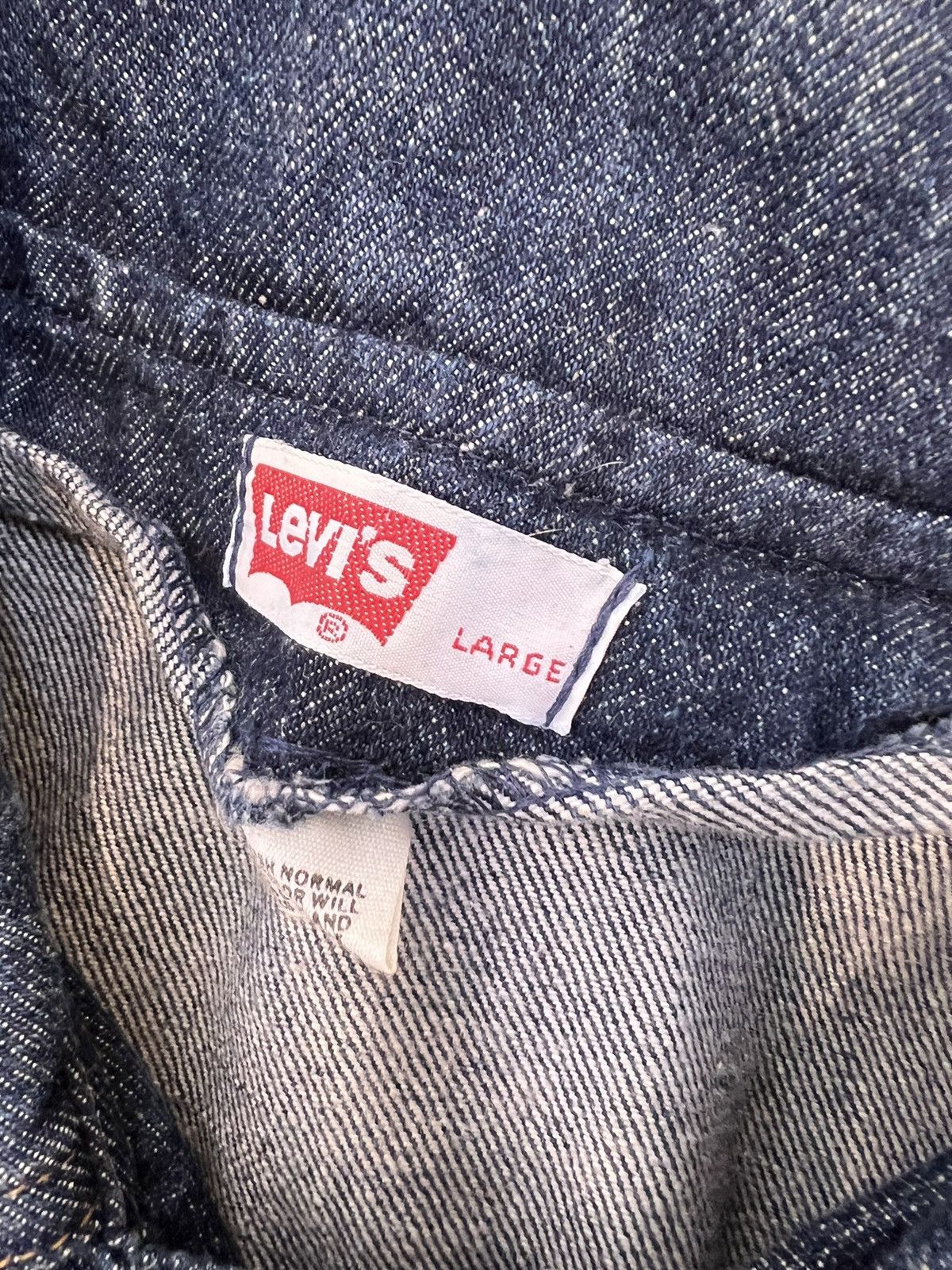 Levi's × Vintage Vintage levis denim chore jacket Size US M / EU 48-50 / 2 - 3 Thumbnail