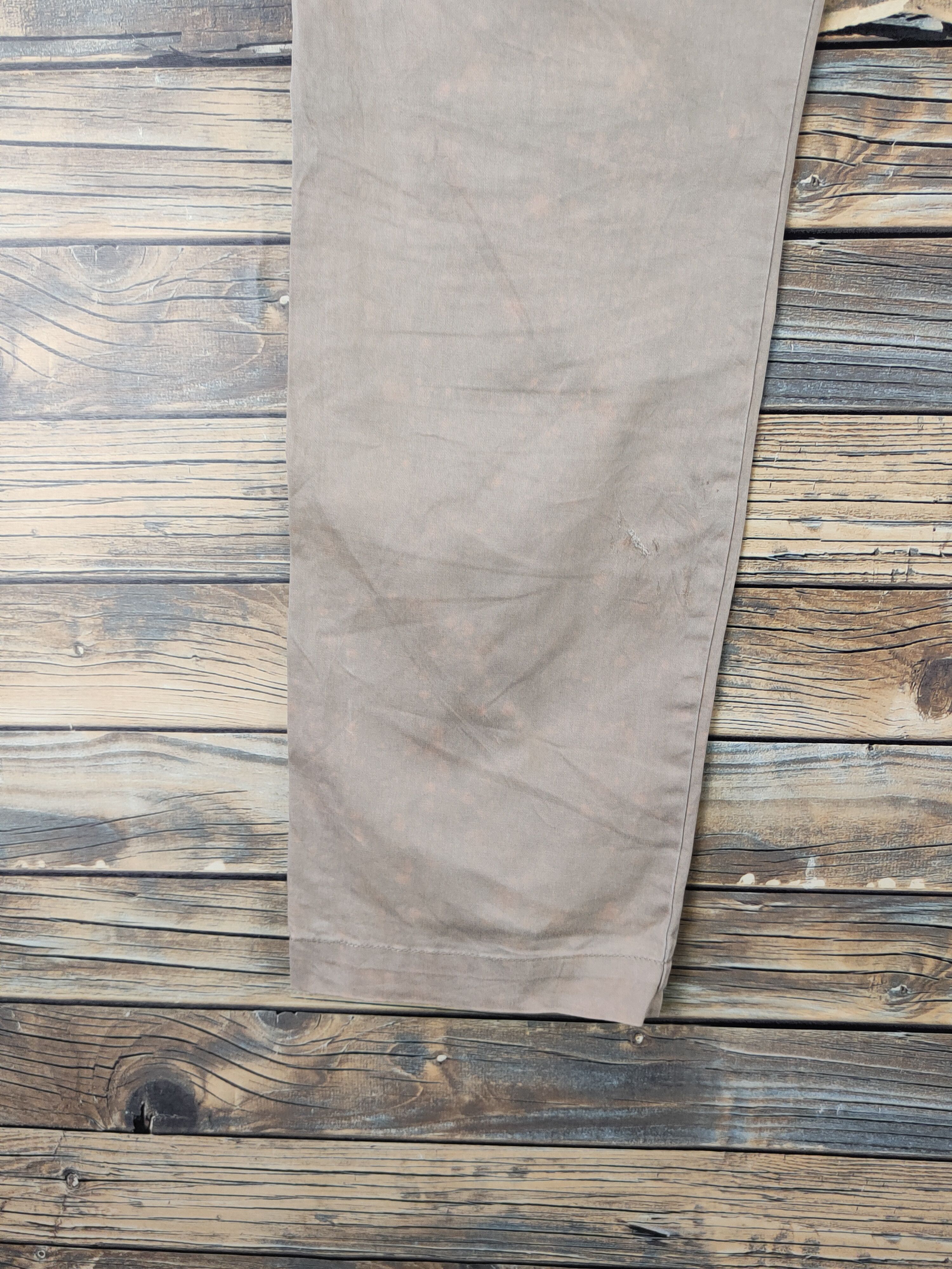 Japanese Brand DL Uniqlo Beige Multipocket Cargo Pants #2371 Size US 35 - 9 Thumbnail