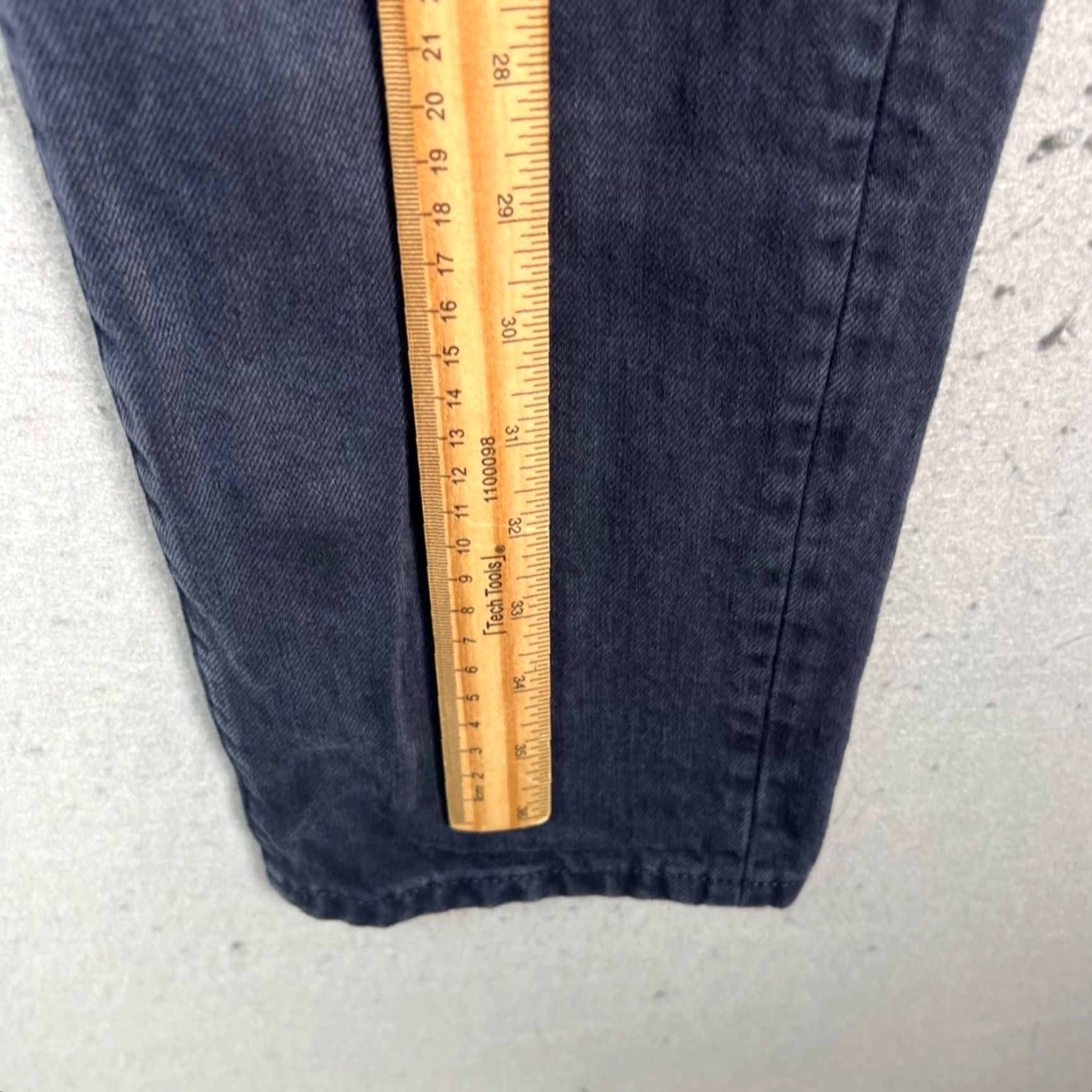 Outerknown Outerknown Jeans Men 31 x 30 Blue Dark Wash Organic Cotton Drifter Tapered Denim 5-Pocket Block Slim Regular Short Vintage No Size US 31 - 6 Thumbnail