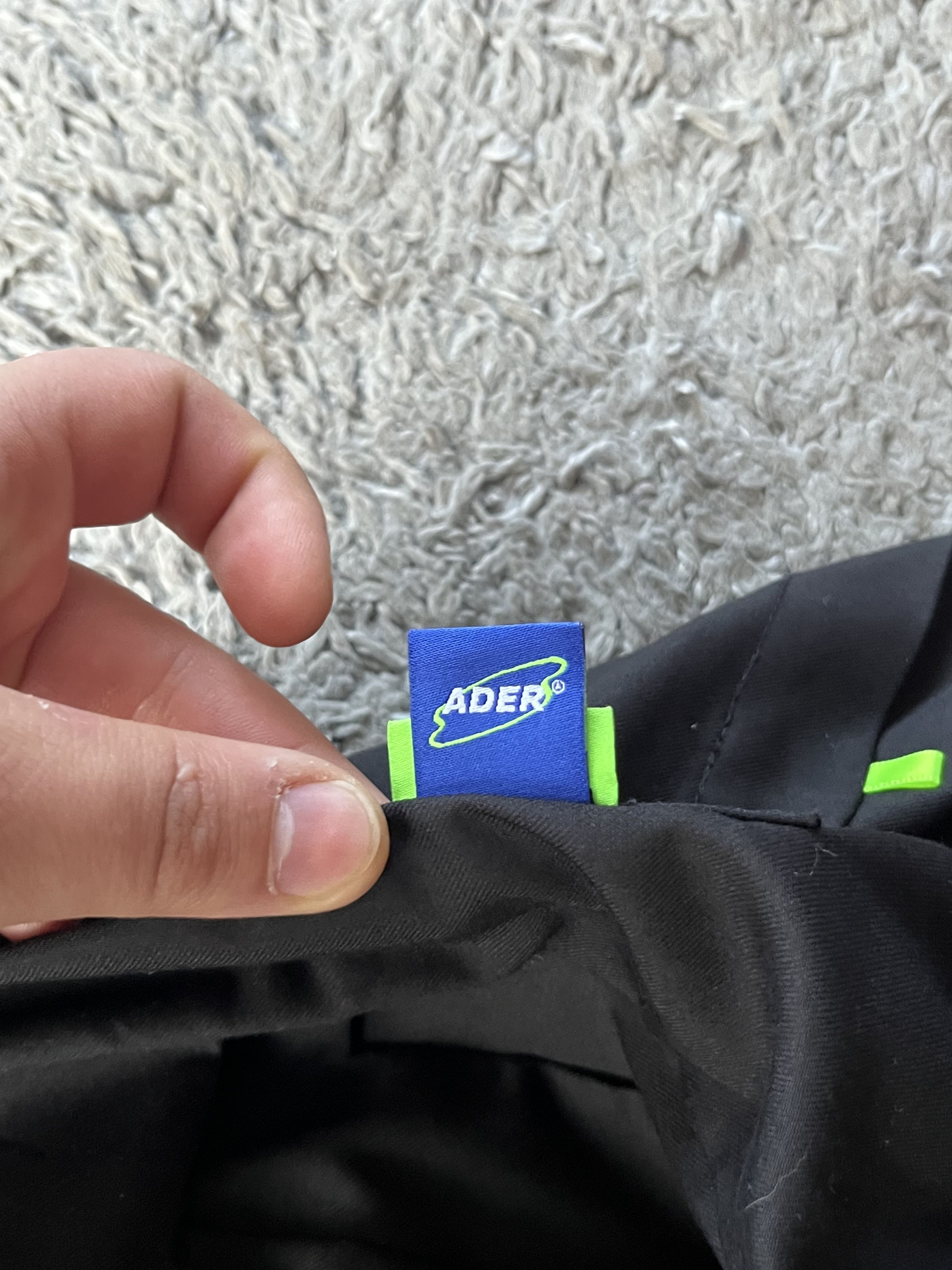 Ader Error Rare Pants ADER ERROR Y2K Style Streetwear - Black Color Size US 30 / EU 46 - 11 Thumbnail