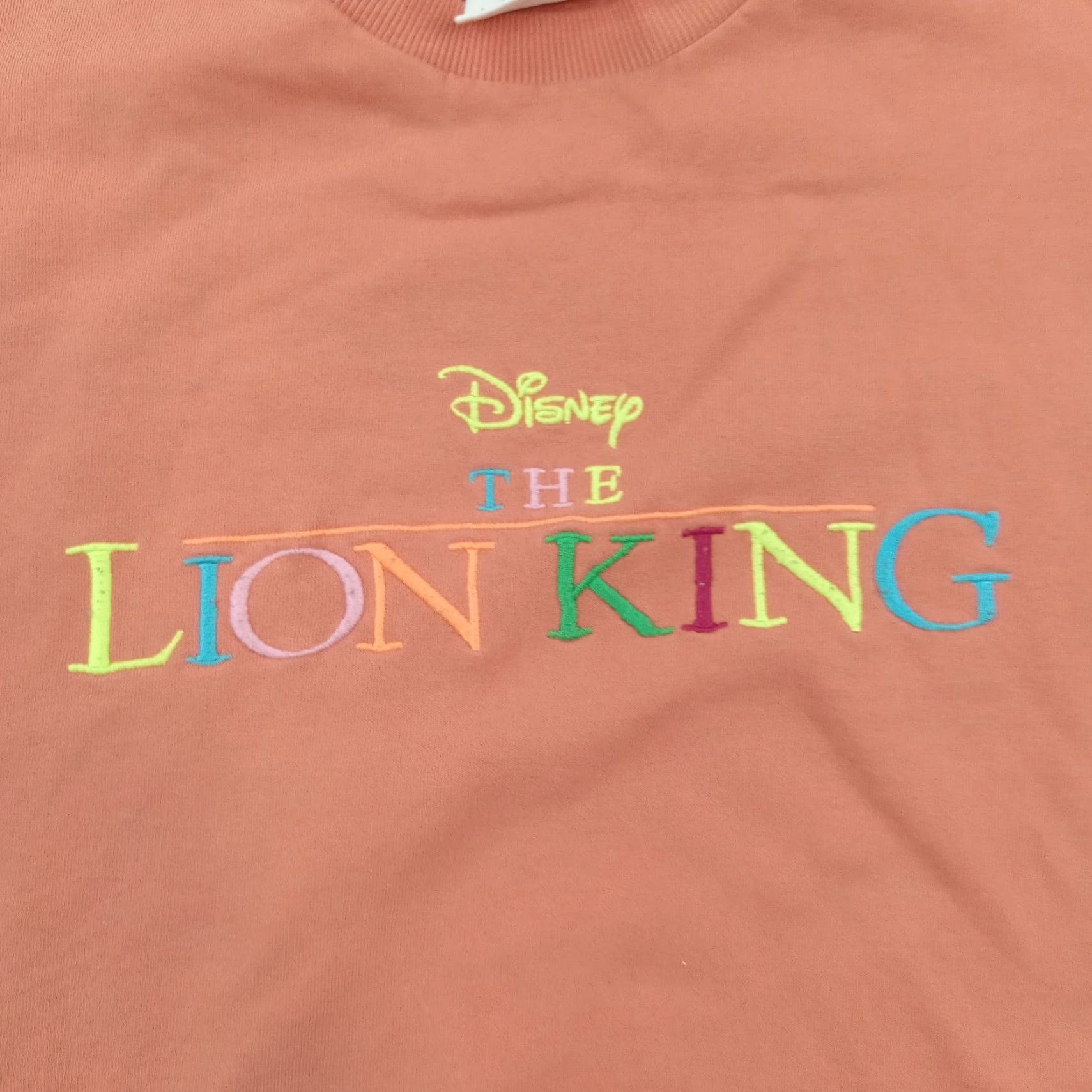 Disney Disney Lion King Sweatshirt Crew Neck Orange Oversized Medium Womens Size M / US 6-8 / IT 42-44 - 6 Thumbnail