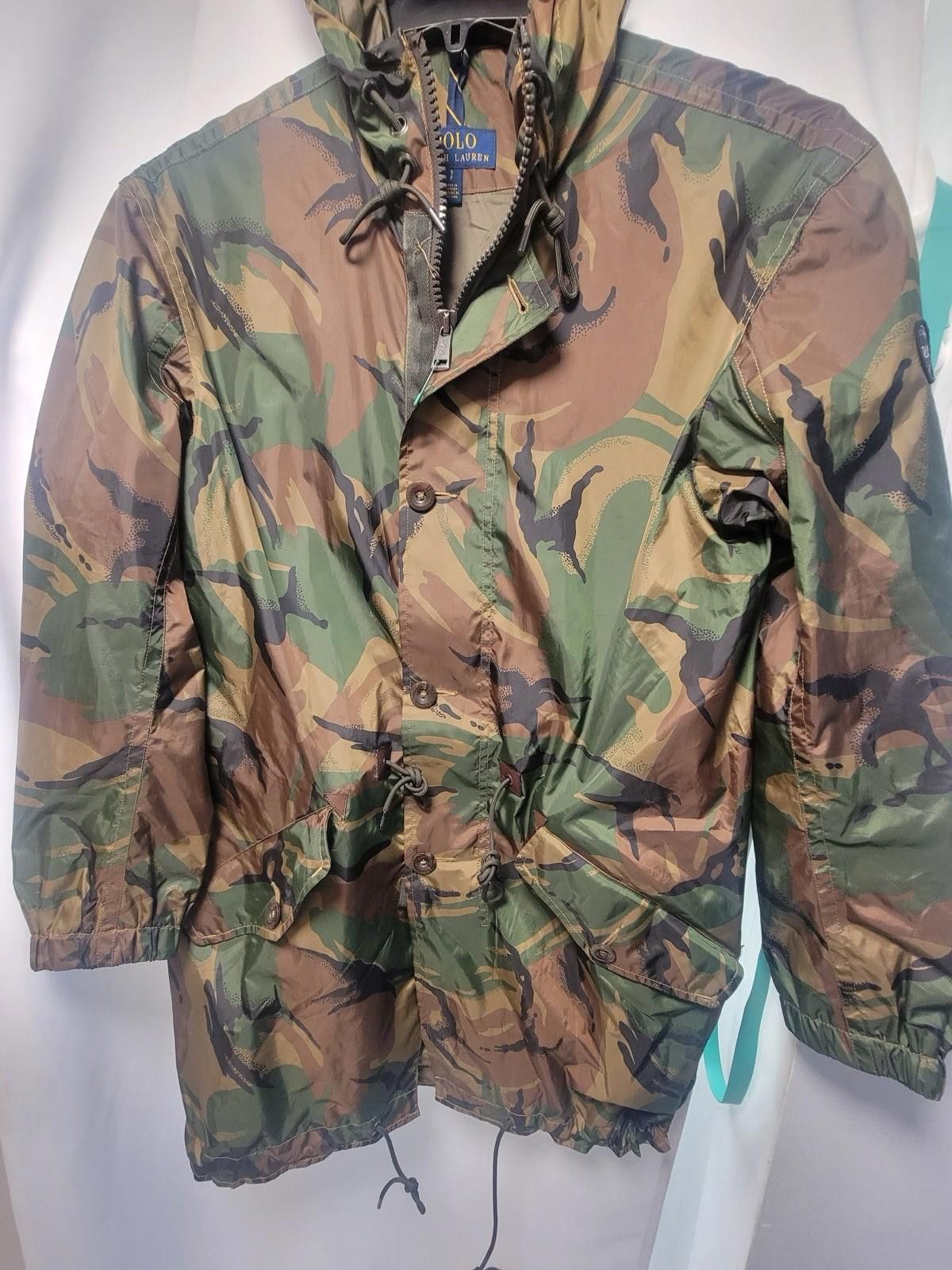 Polo Ralph Lauren Polo Ralph Lauren Men's Camo Military Marsh Coat S Trench Size US S / EU 44-46 / 1 - 1 Thumbnail