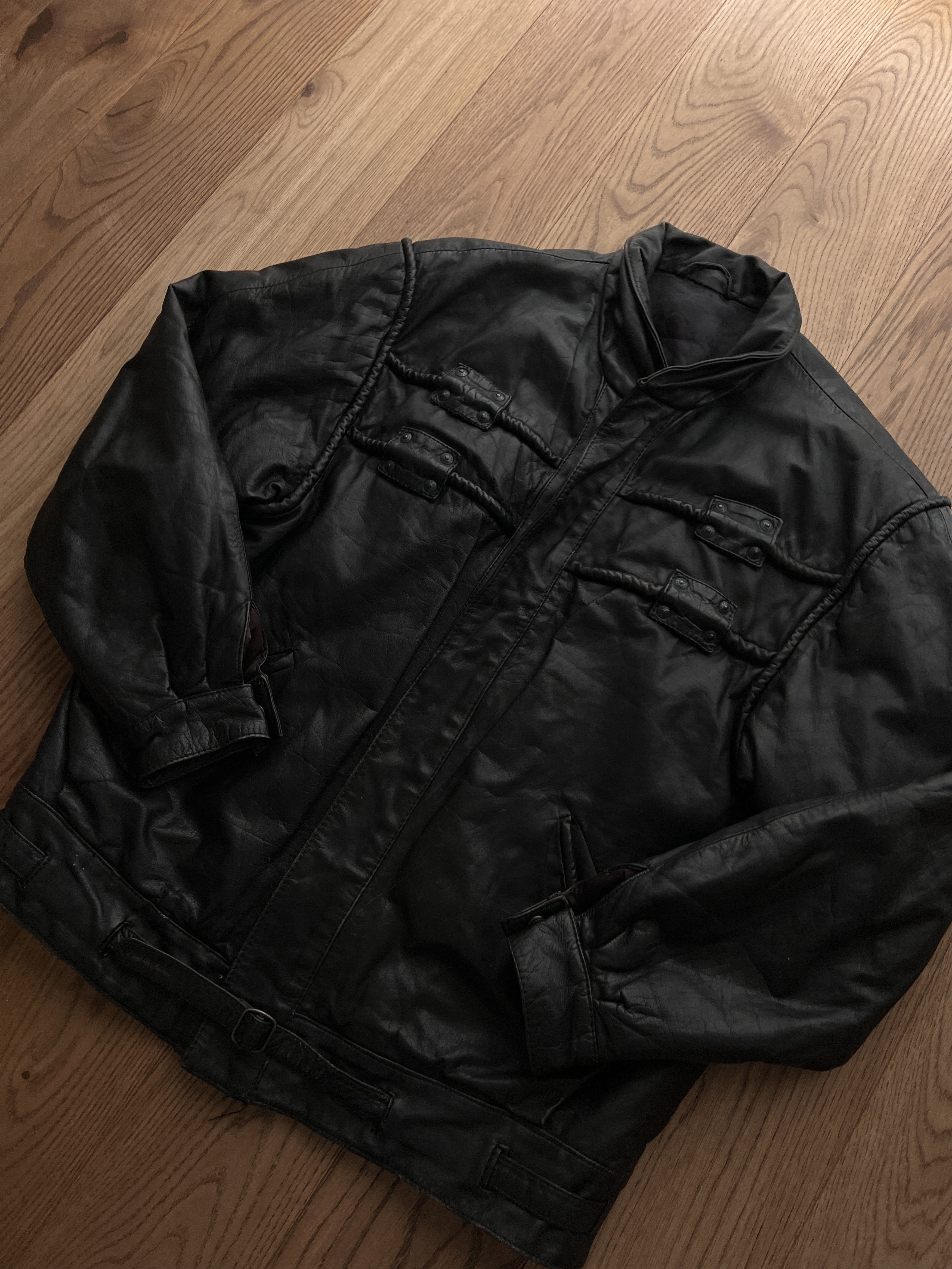 Hysteric Glamour Archive Schott Avirex type leather bomber jacket boxy baggy Size US M / EU 48-50 / 2 - 12 Thumbnail