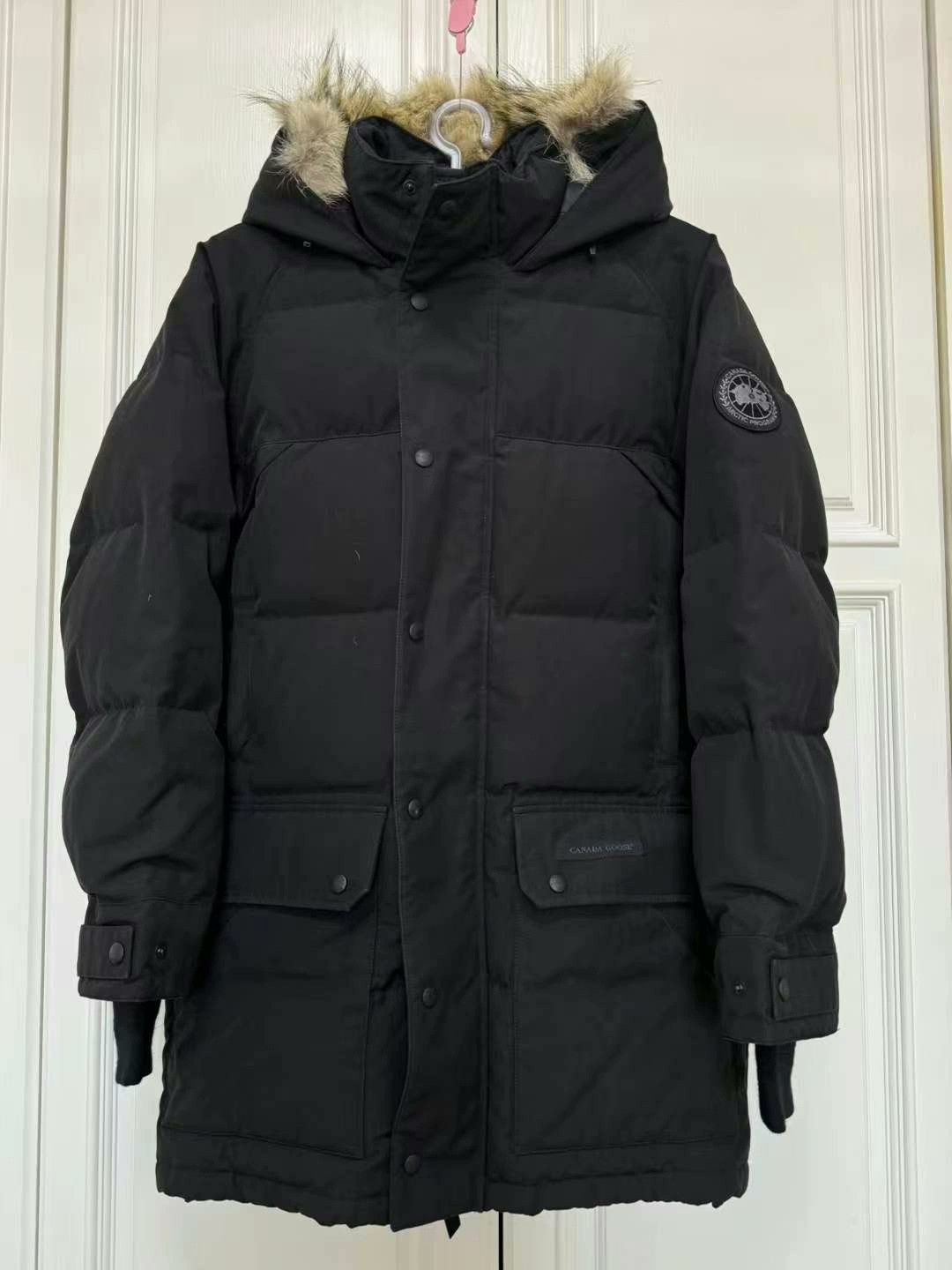 Canada Goose canada goose black hooded parka jacket Size US M / EU 48-50 / 2 - 1 Thumbnail