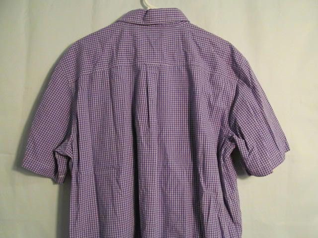 Chaps Chaps Checkered Button-Up Shirt - Purple Gingham Size US XL / EU 56 / 4 - 4 Thumbnail