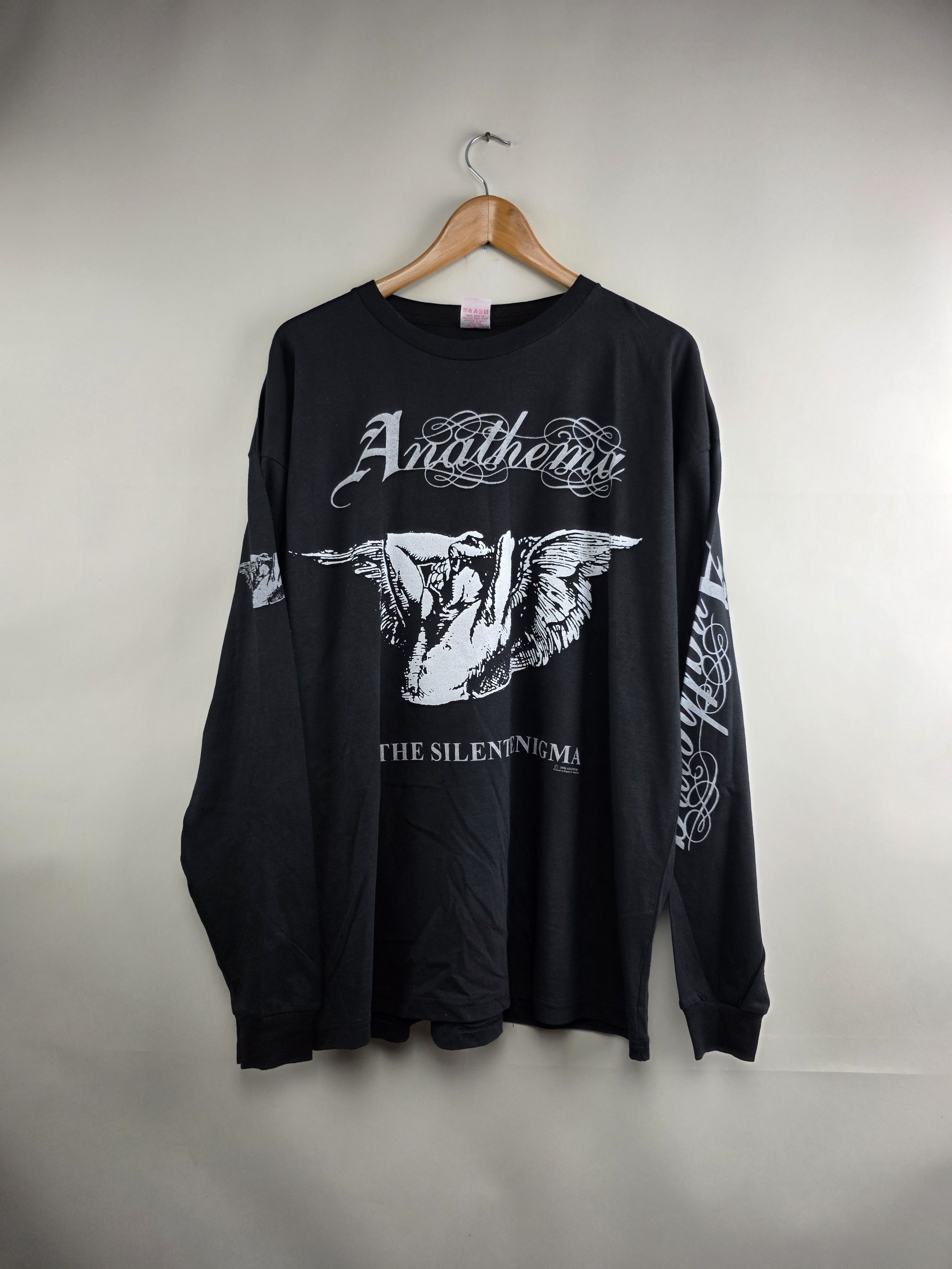 Vintage 1996 Anathema The Silent enigma Long-sleeve XL 23.5" 30" Size US XL / EU 56 / 4 - 1 Thumbnail