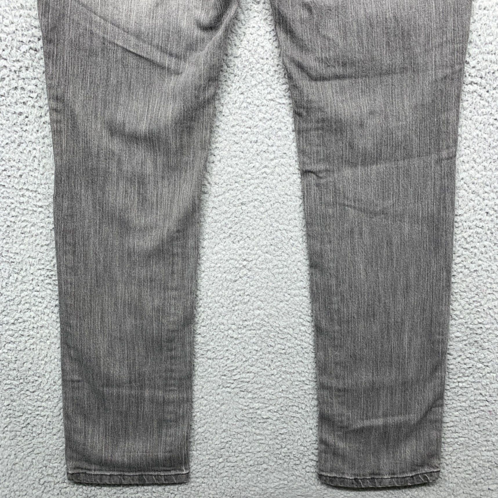 Southpole Southpole Jeans Women's Size 11 Straight Leg 5-Pocket Stone Washed Gray Denim Stretch Size 32" / US 10 / IT 46 - 6 Thumbnail