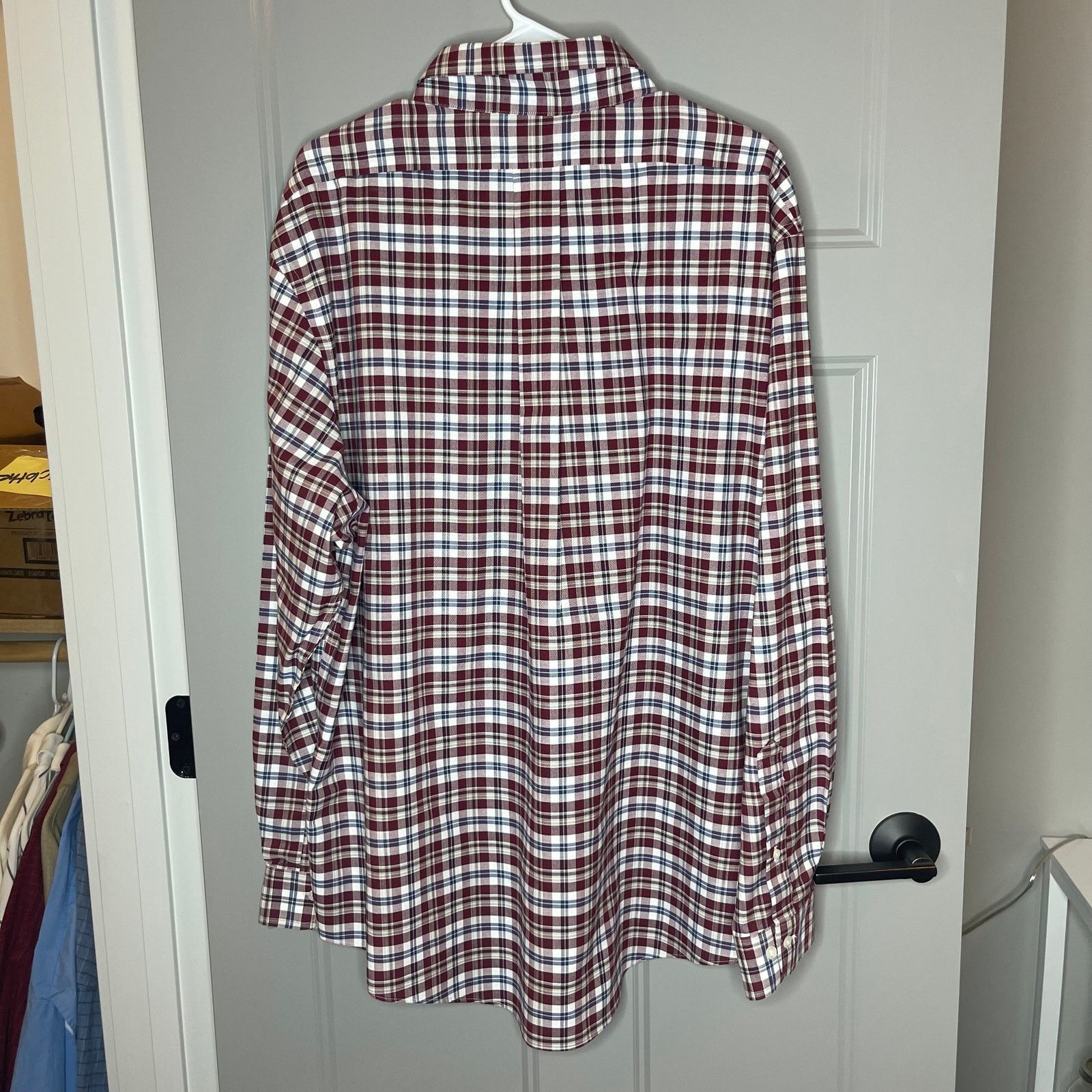 Brooks Brothers Brooks Brothers Red Plaid Collared Oxford Shirt, XXL Size US XXL / EU 58 / 5 - 5 Thumbnail