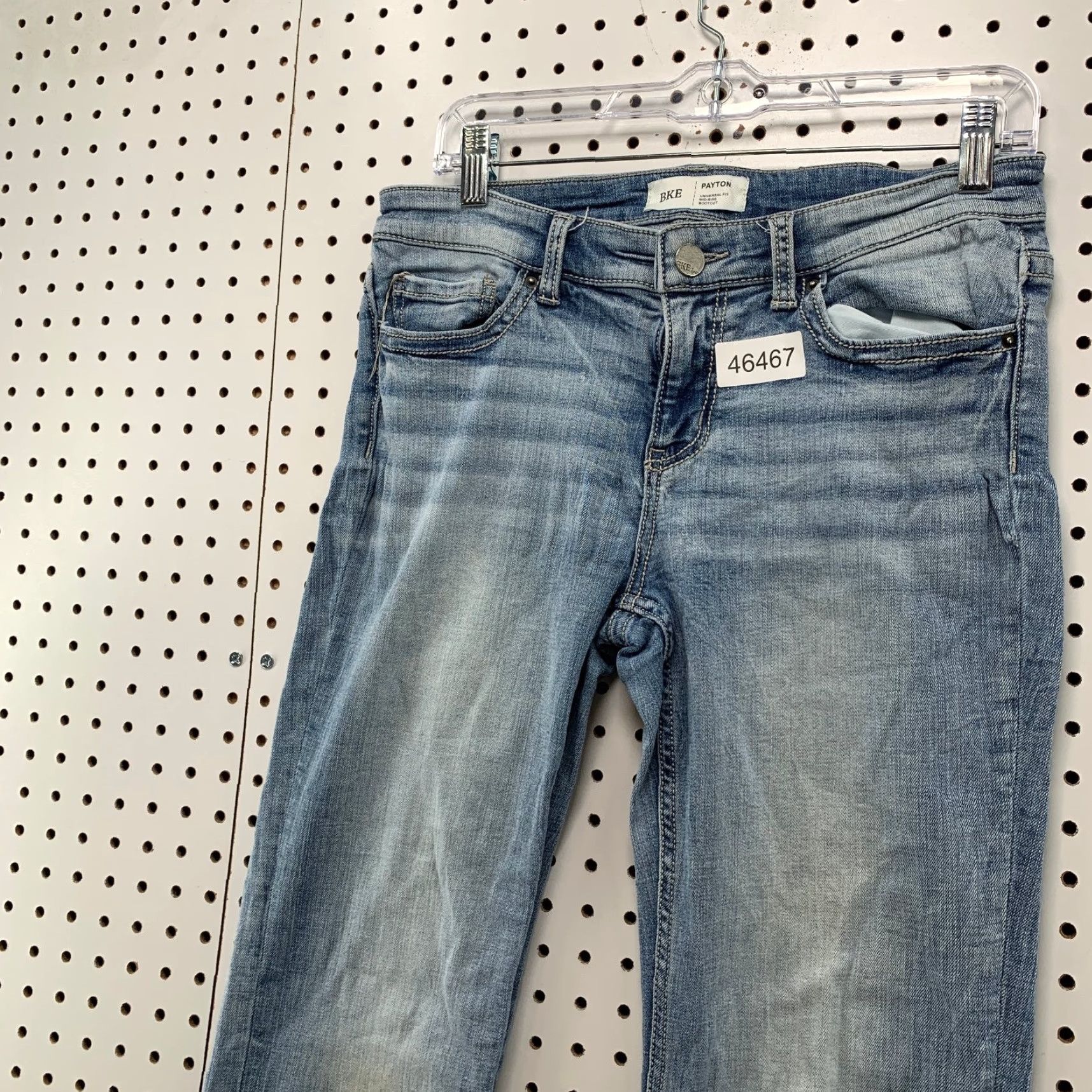 BKE BKE Payton Denim Bootcut Jeans Womens 27x29.5 Light Wash Mid Rise Stretch Size 27" / US 4 / IT 40 - 5 Thumbnail