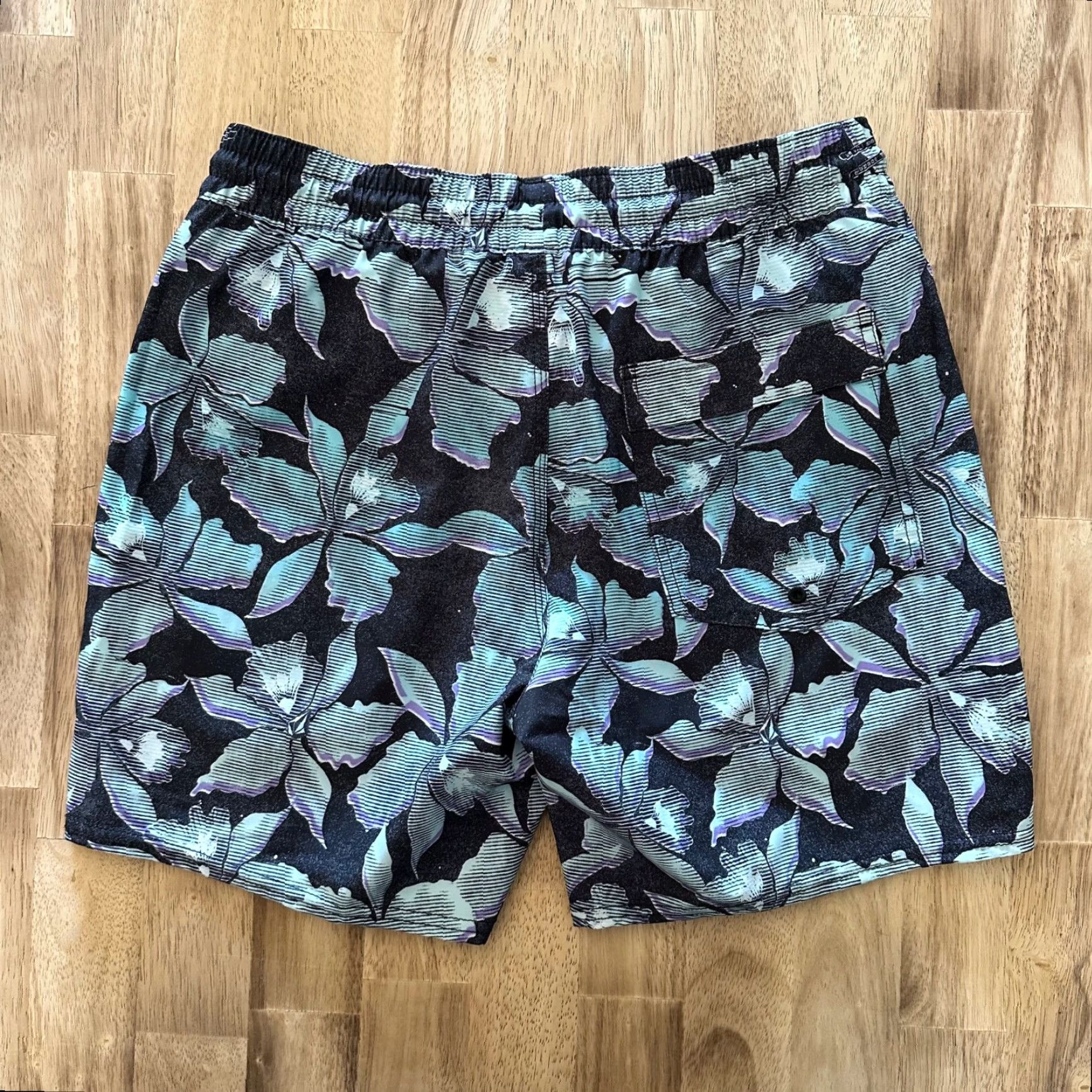Volcom Volcom Manic Trunk Solid Board Shorts 17” Mens Size S Multicolor Trunks Mens Size US 29 - 4 Thumbnail