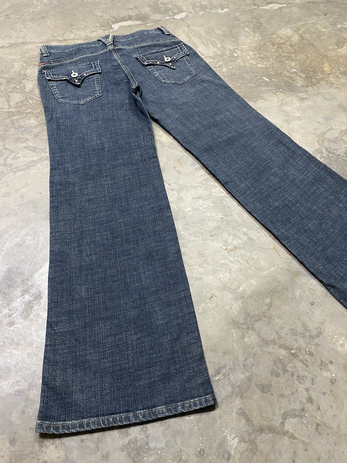 Japanese Brand Flare Jeans Japanese Sasson Super Baggy Flared Size US 32 / EU 48 - 10 Thumbnail