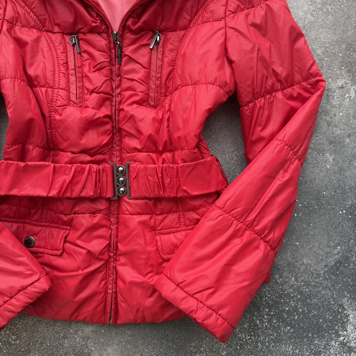 Japanese Brand Tally Weijl Y2K Vintage Arctic Princess Belted Jacket Size S / US 4 / IT 40 - 6 Thumbnail
