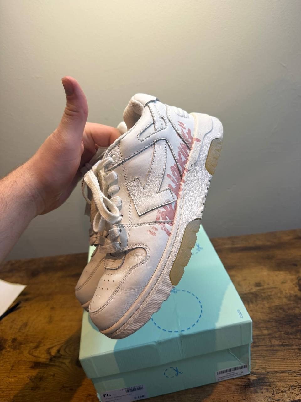 Off-White Off-White Out Of Office “For Walking” White/Graffiti Size US 8 / IT 38 - 9 Thumbnail
