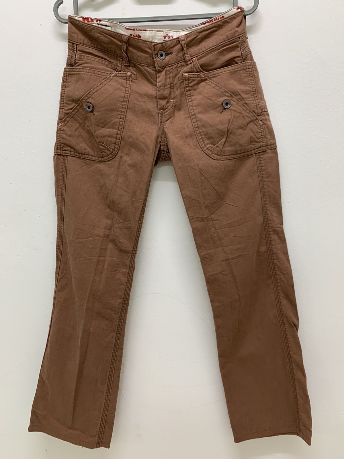 VINTAGE BETTY SMITH CARPENTER WORKPANTS.