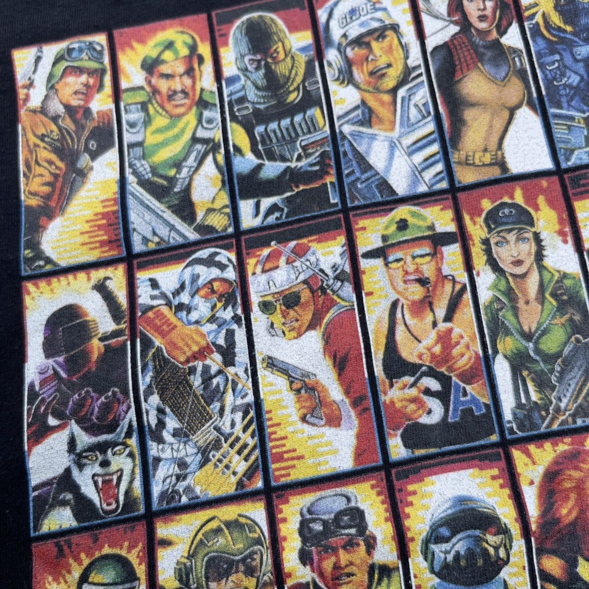 Vintage Vintage GI JOE Shirt Size US XXL / EU 58 / 5 - 5 Thumbnail