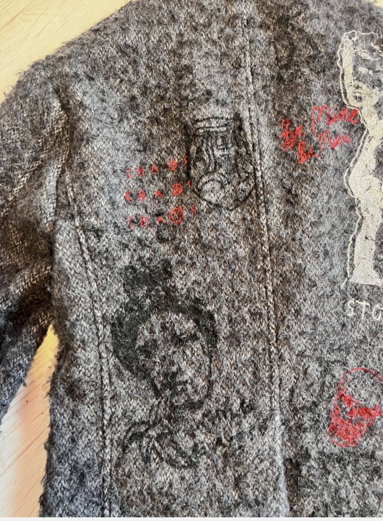 R13 R13 Wool Oversized Blazer – Size XS (Oversized / Unisex) Size 38S - 16 Thumbnail