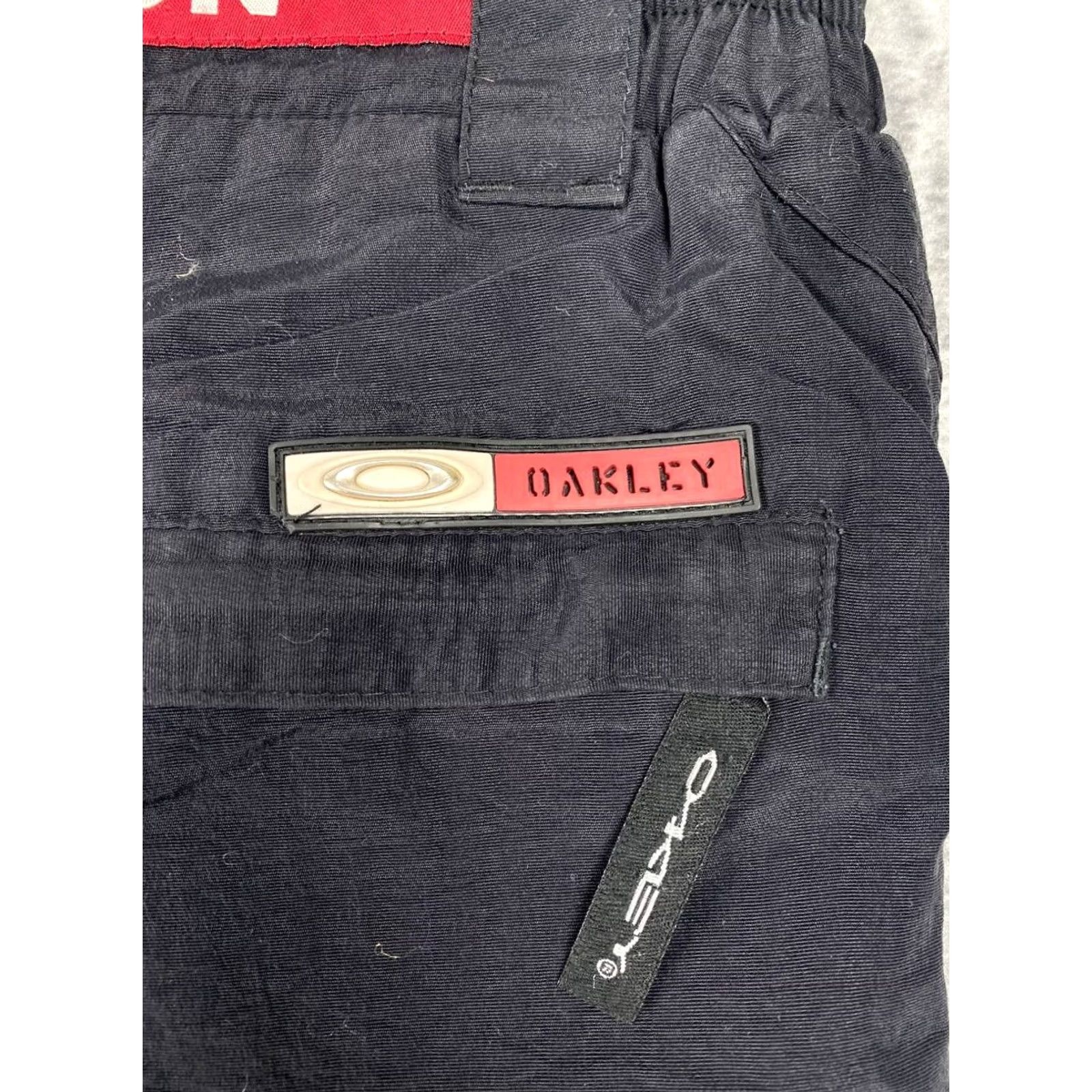 Oakley VINTAGE Oakley Nylon Outdoor Pants Track Pants 90s Men XL Black Size US 36 / EU 52 - 6 Thumbnail