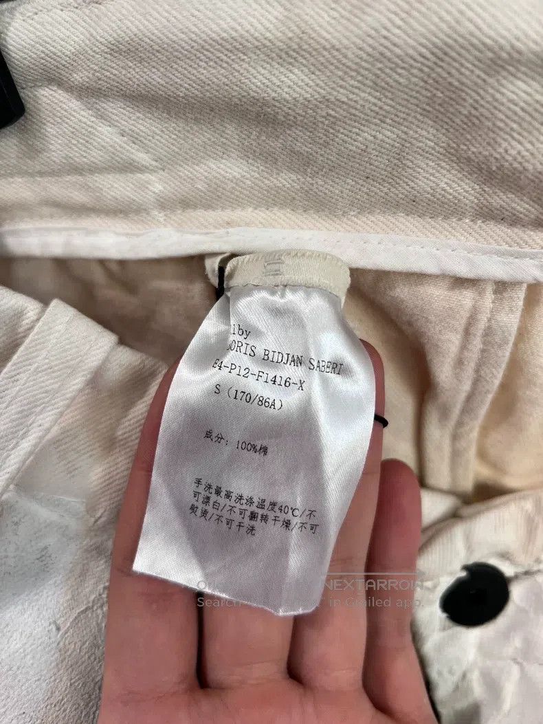 Boris Bidjan Saberi Boris Bidjan Saberi Size S Heavy industry paint hanging cro Size US 30 / EU 46 - 7 Thumbnail