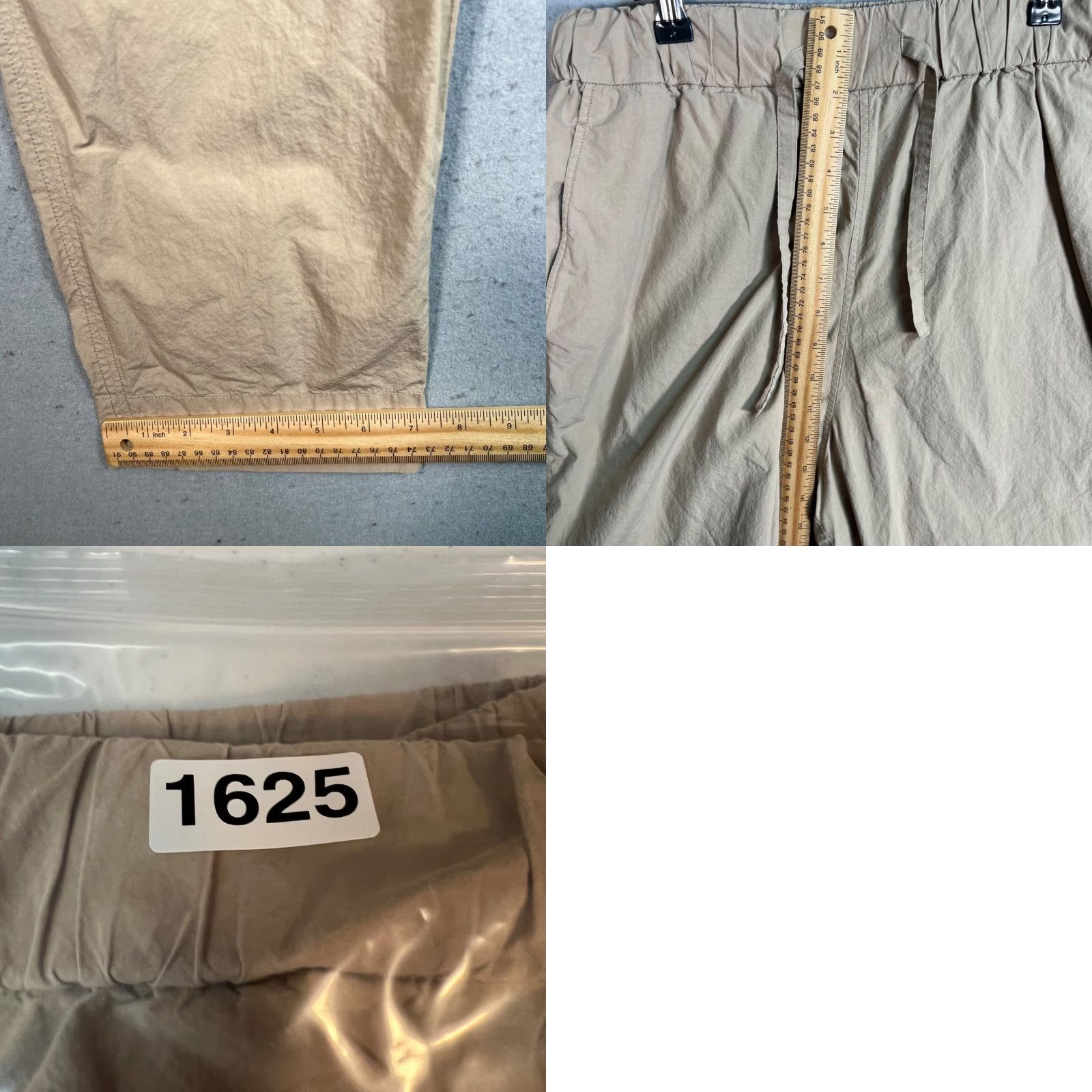 Cos VINTAGE COS Mens Pants Beige Cotton Chino Straight Leg Size Small Adult M Beige Mens Size US 29 - 8 Thumbnail